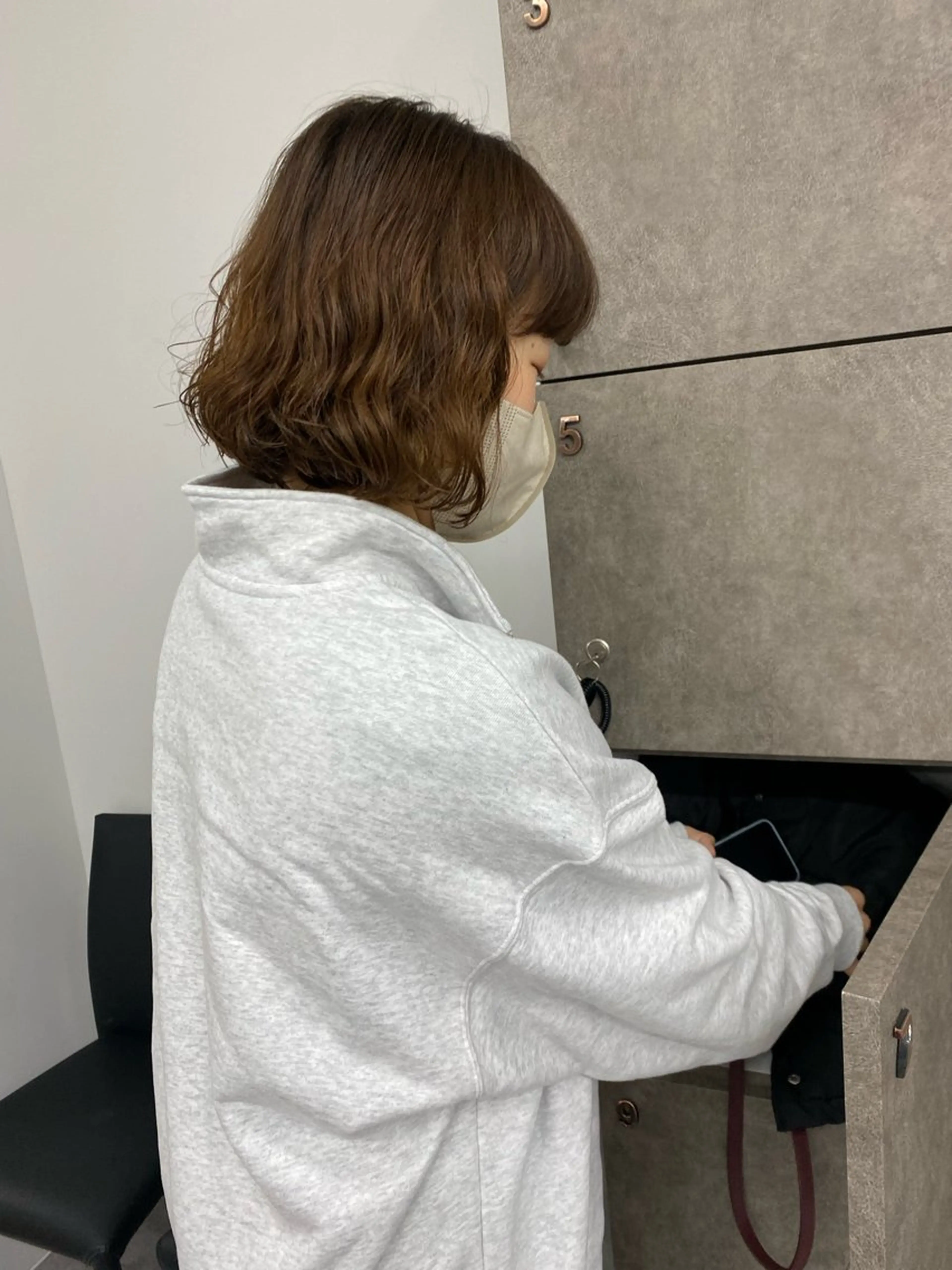 ミディアム カラー パーマ ヘアアレンジ レイヤー/メンズ🥑 マエダアズミ🥑のヘアスタイル