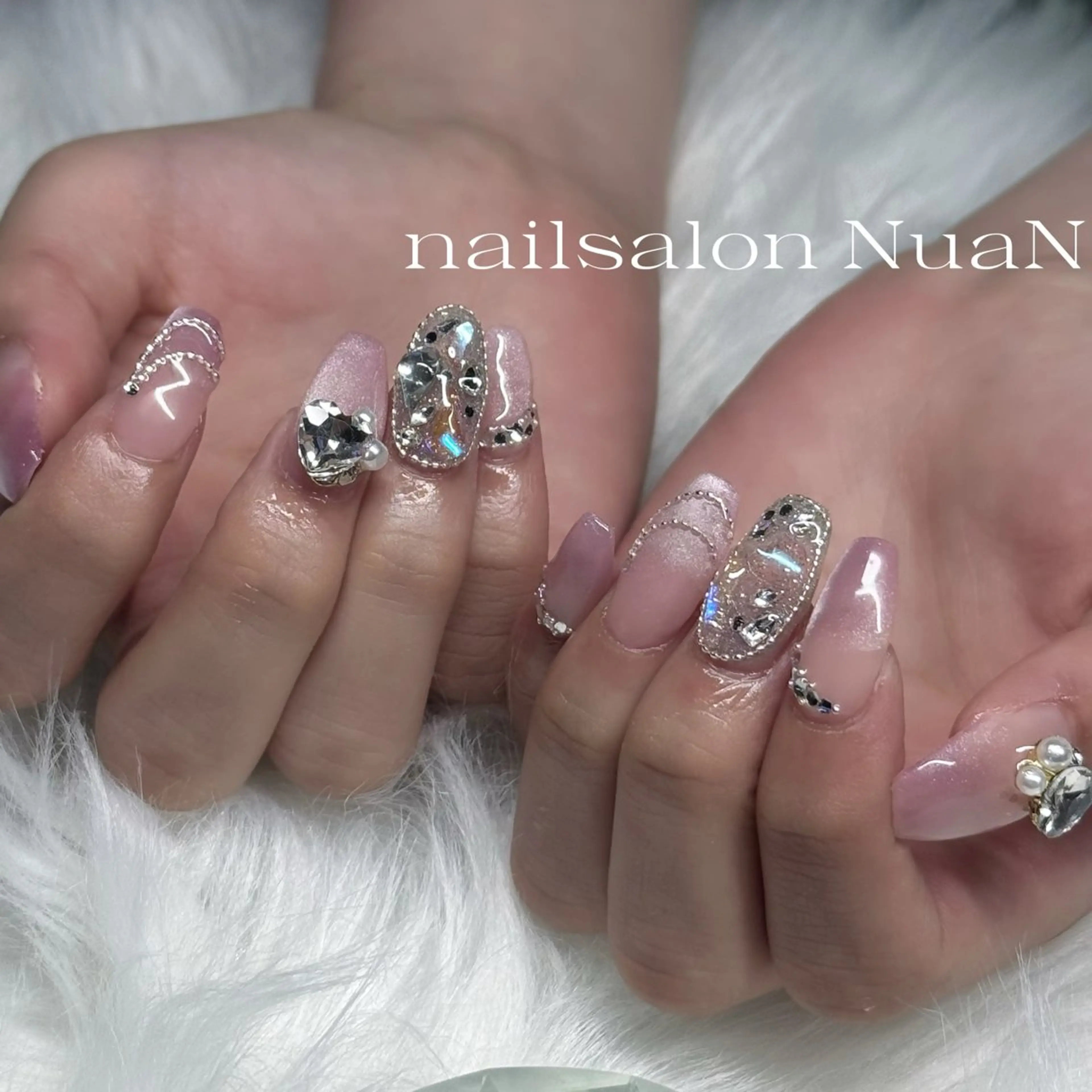 ネイル NuaN 名城線黒川駅徒歩3分のネイルデザイン