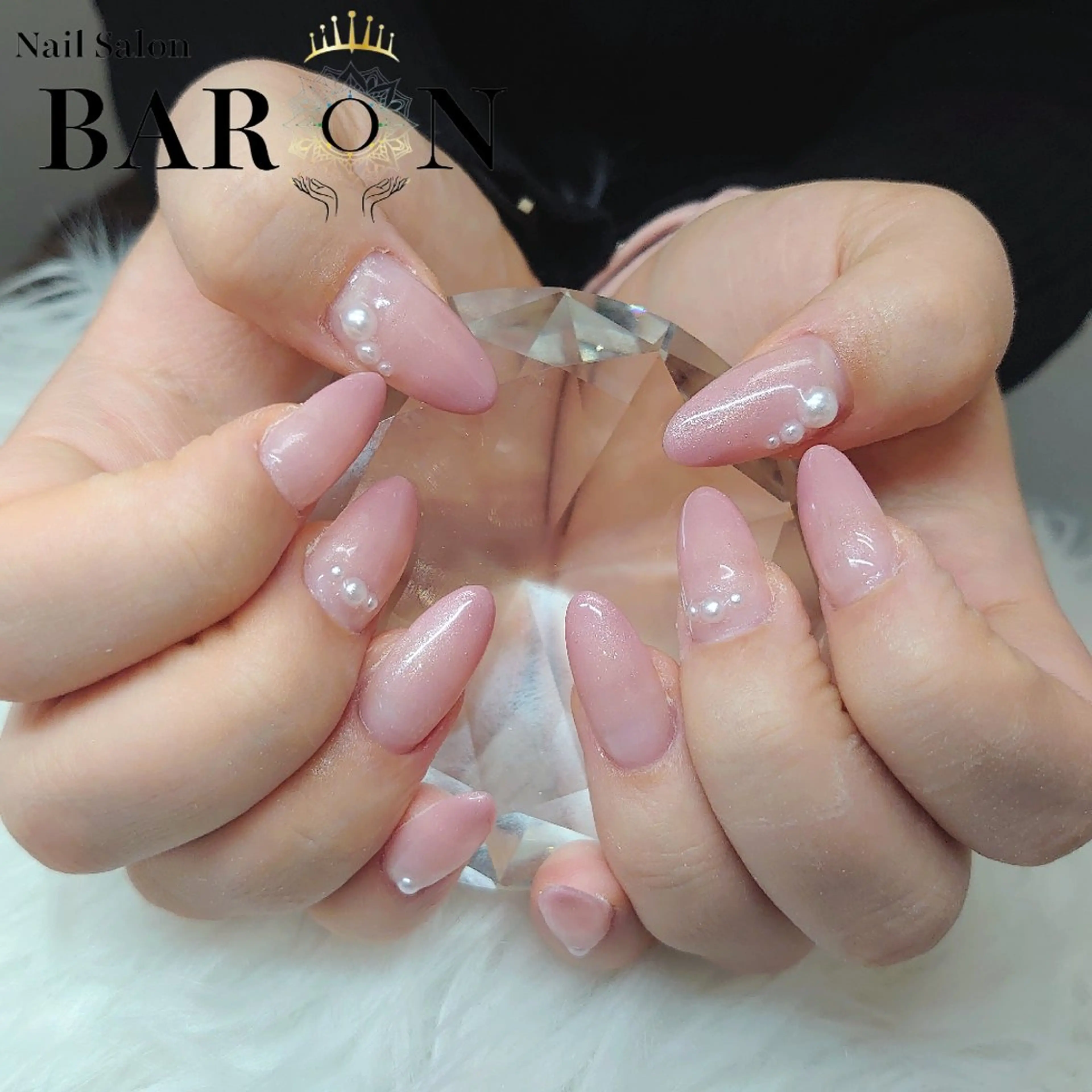 ネイル グラデーション スカルプネイル ♛BARON♛ AOIのネイルデザイン