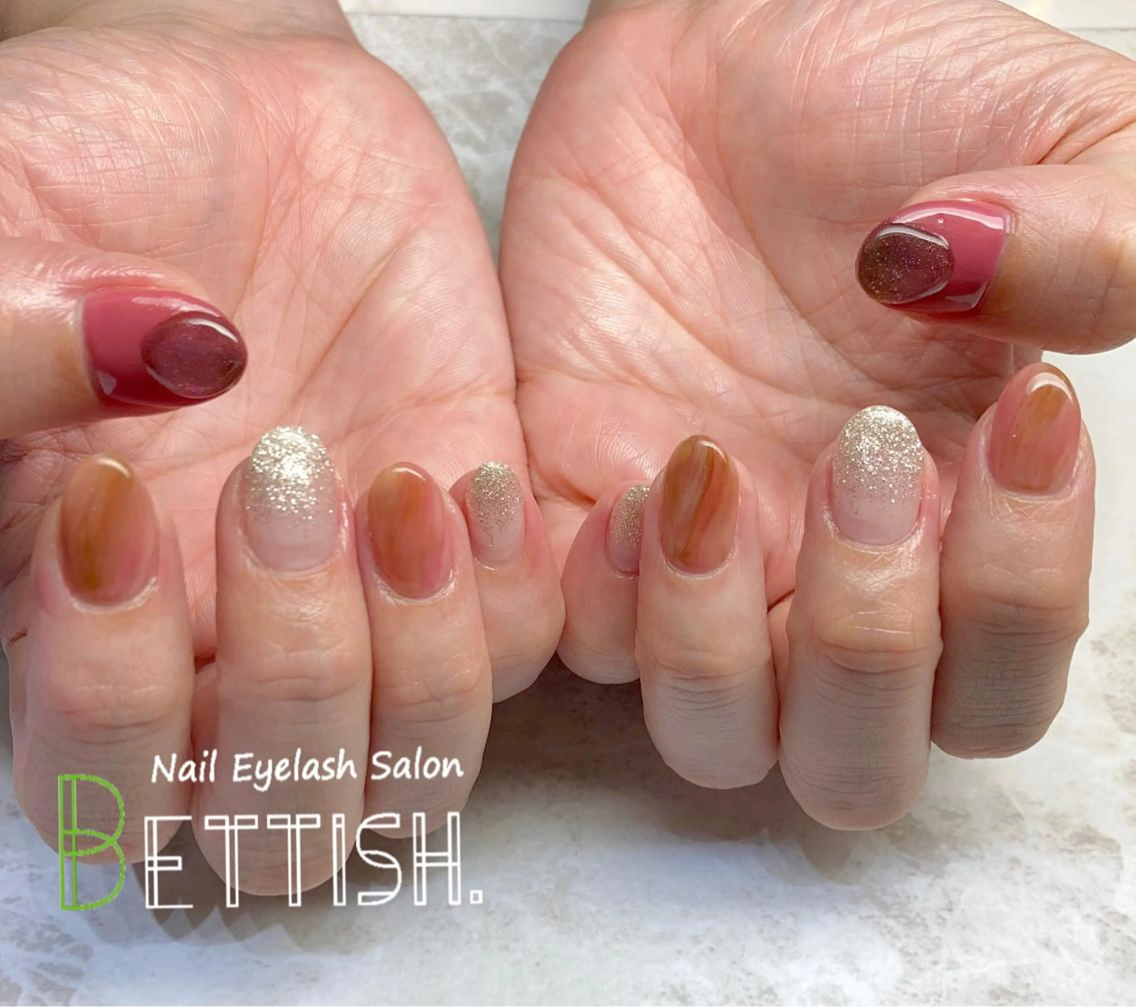 ネイル ハンドネイル BETTISH. KUMIKO☺︎︎のネイルデザイン