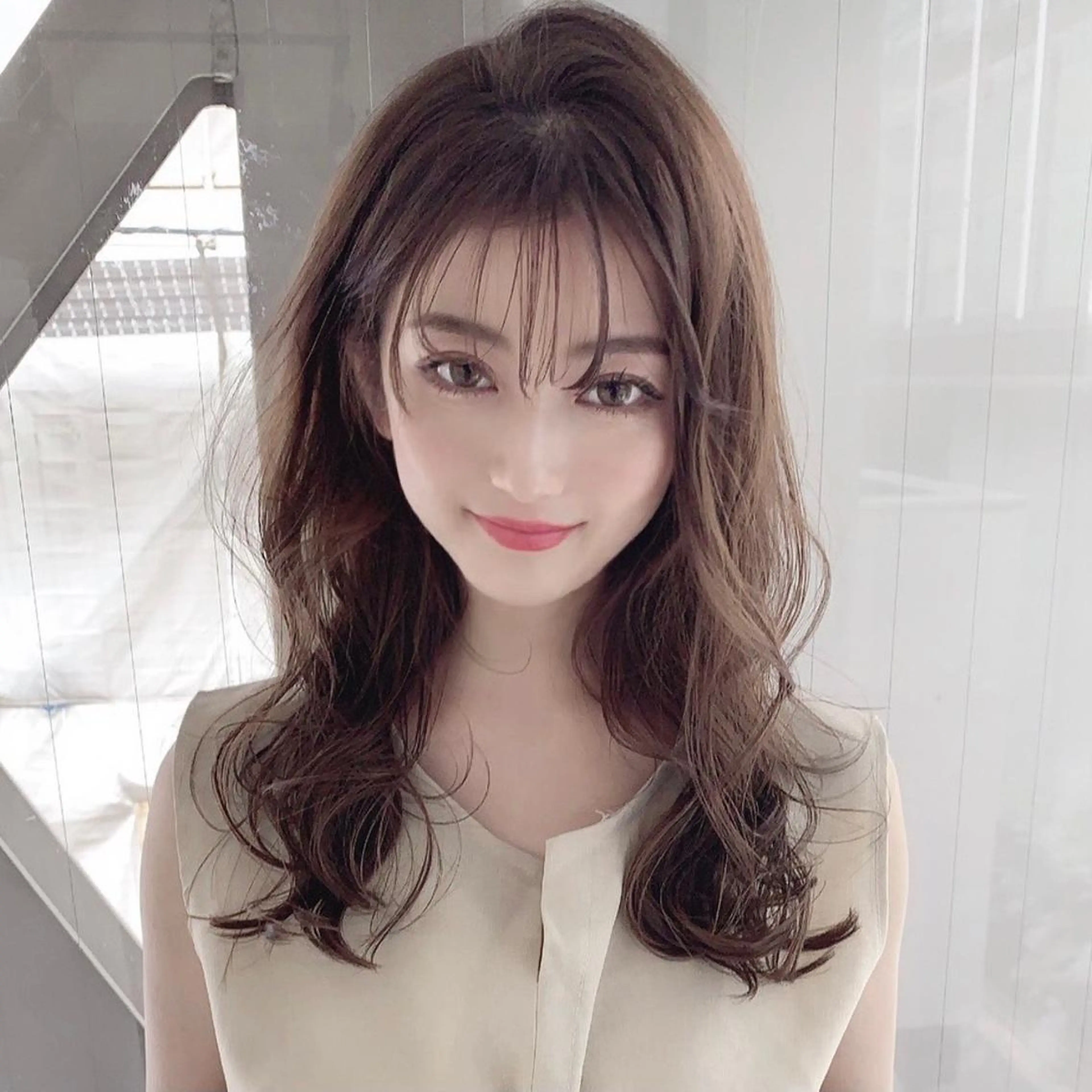 ロング カラー ✨️美髪矯正×似合わ せ艶カラー✨藤田透のヘアスタイル