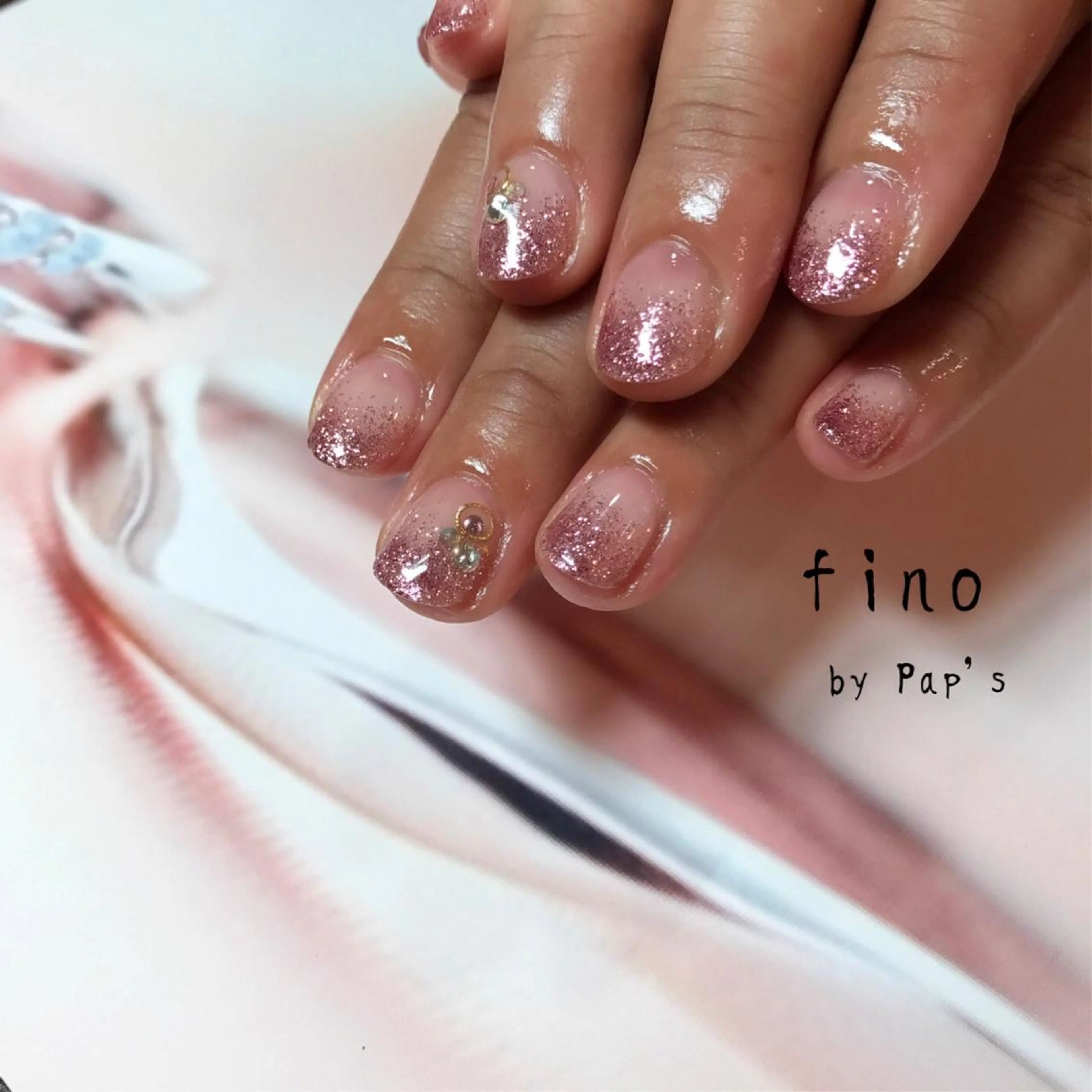 ネイル fino by Pap's所属・西畠 真由美のネイルデザイン