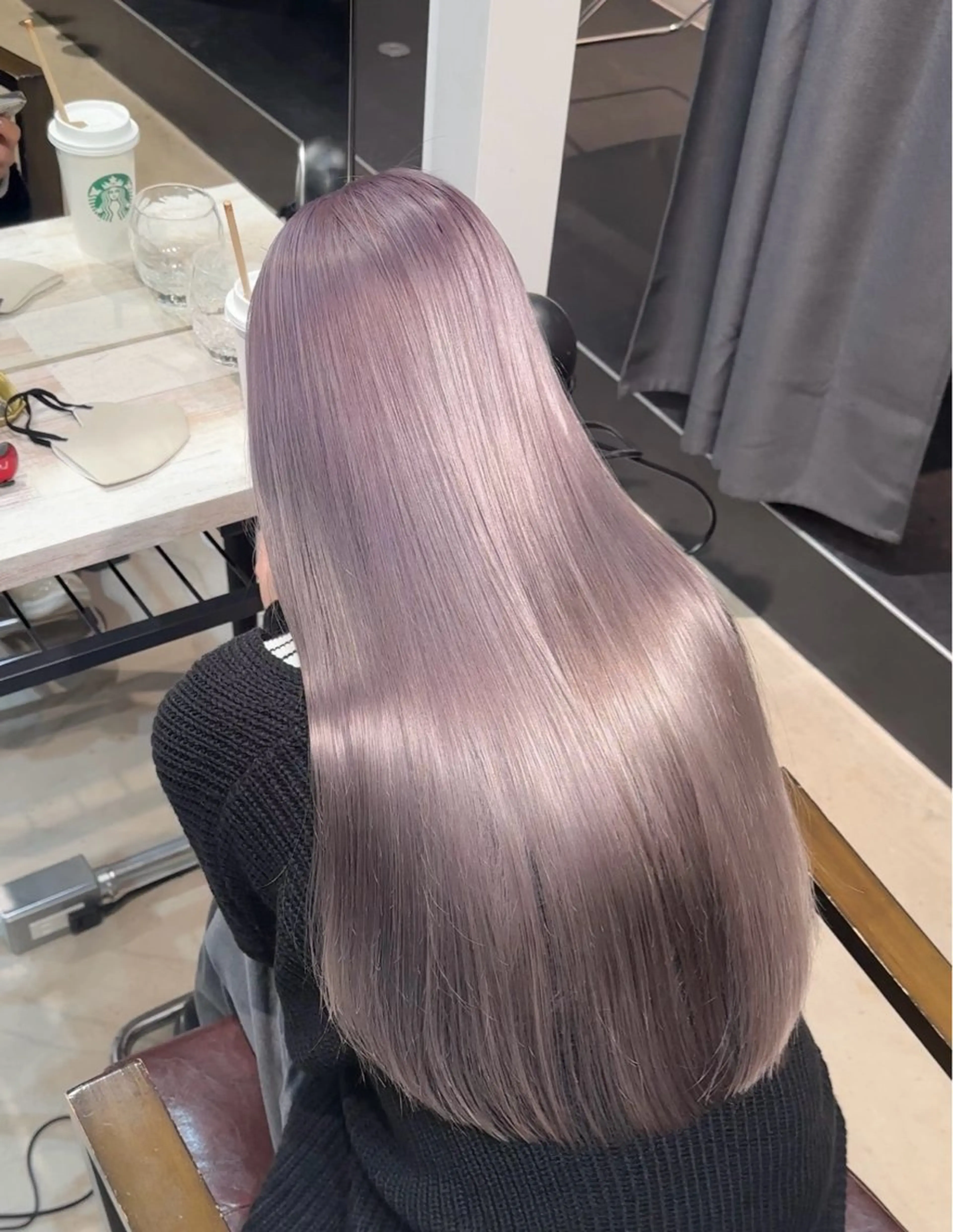 ロング カラー レイヤーカット/ ボブカット/ケンヤのヘアスタイル