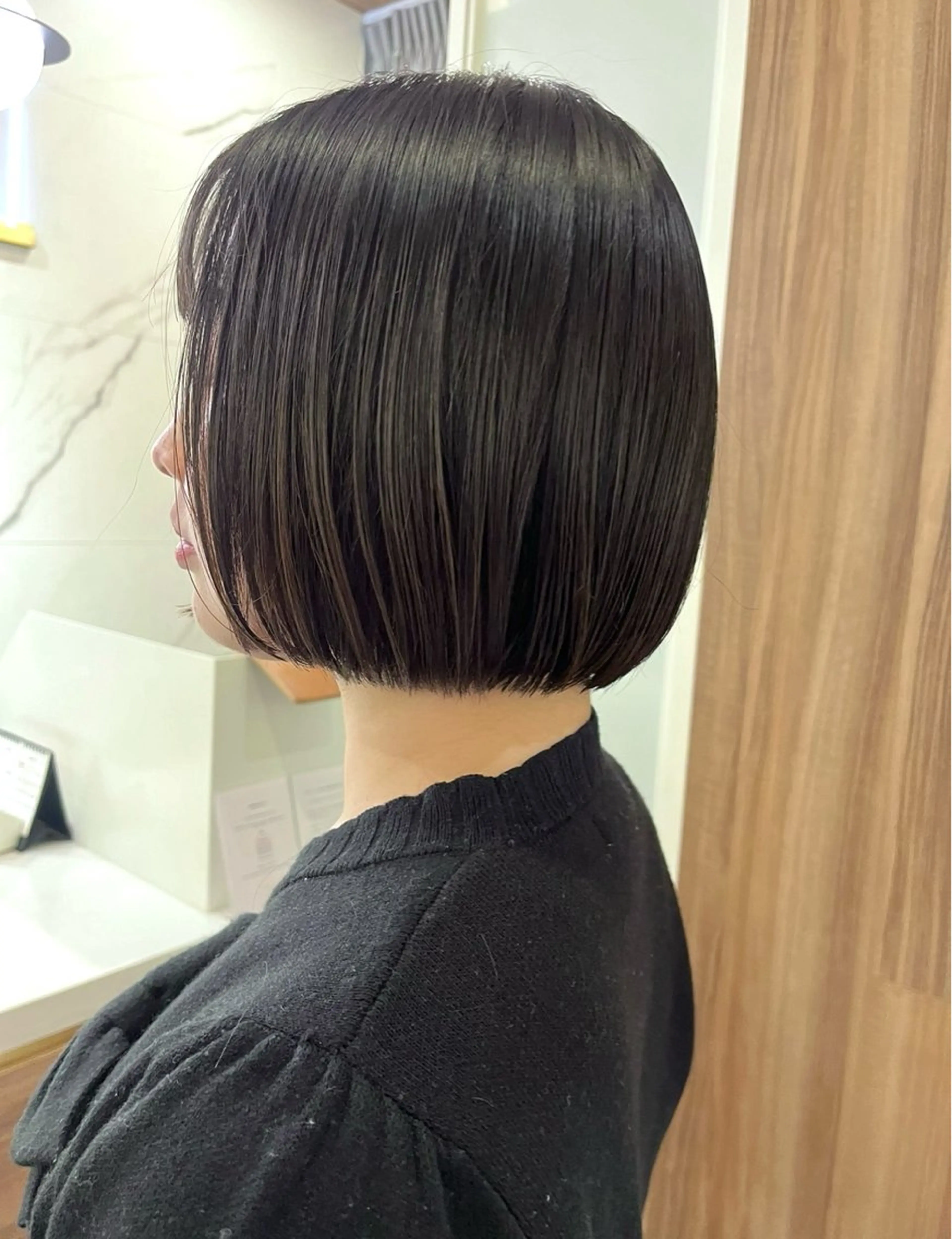 ショート 青山 莉奈のヘアスタイル