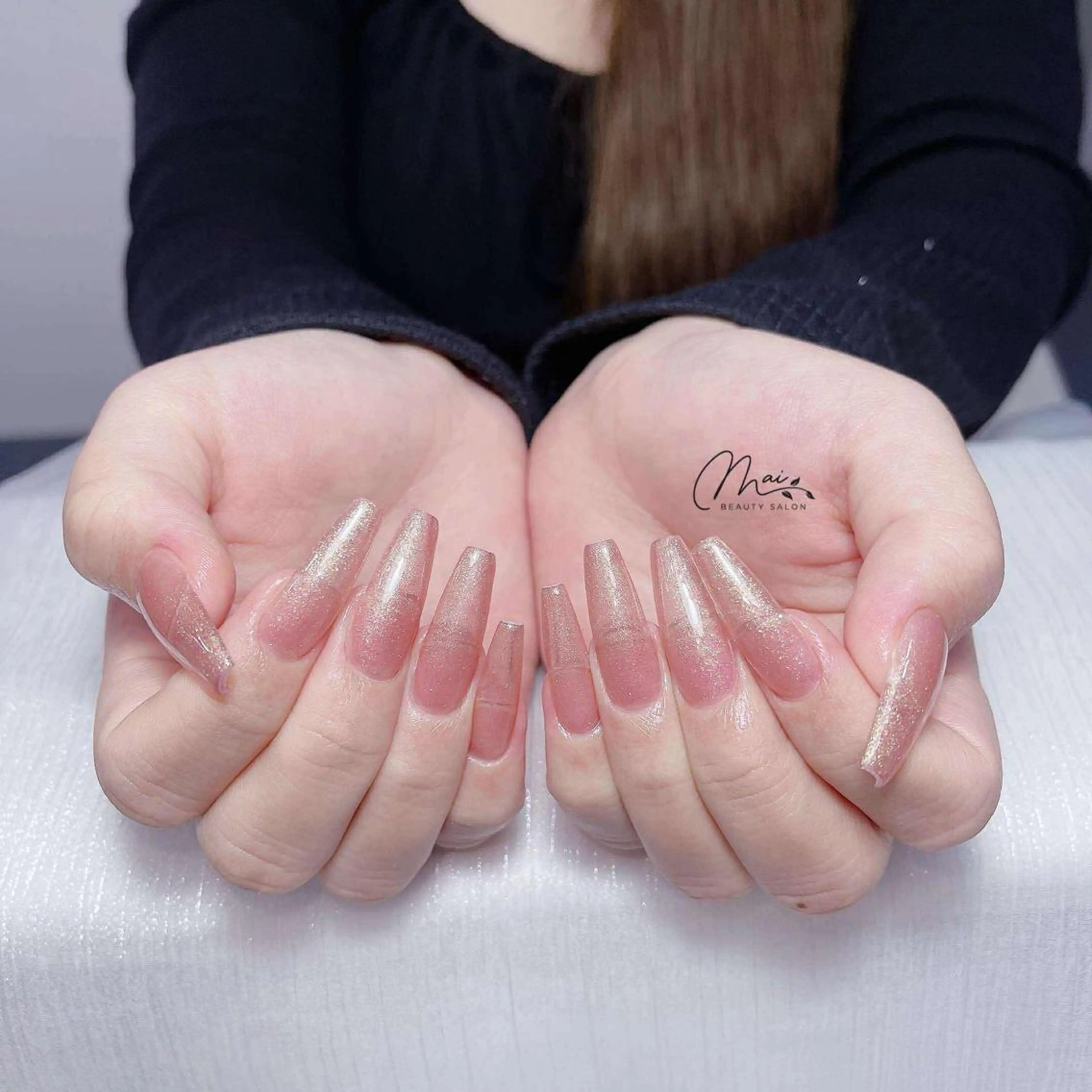 ネイル ジェルネイル パラジェル ワンホンネイル MaiBeauty Niのネイルデザイン