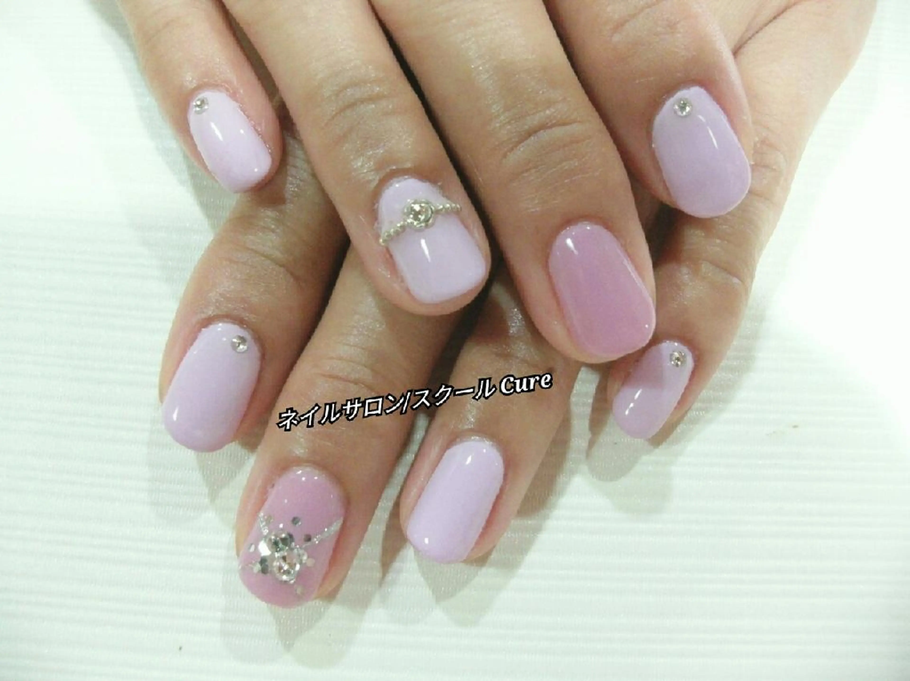 ショート ネイル ネイルサロン Cureのネイルデザイン