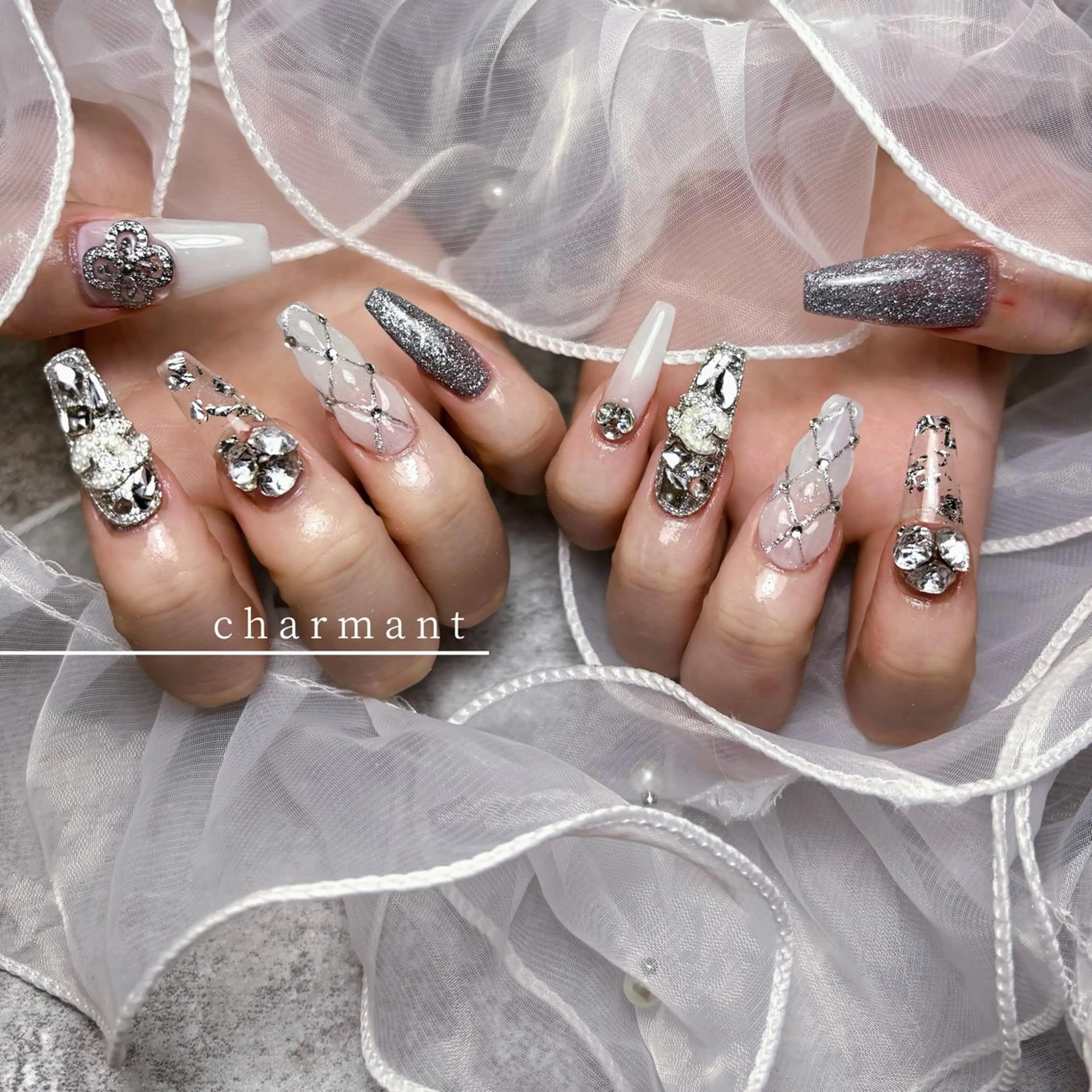 ネイル ハンドネイル charmant momokaのネイルデザイン