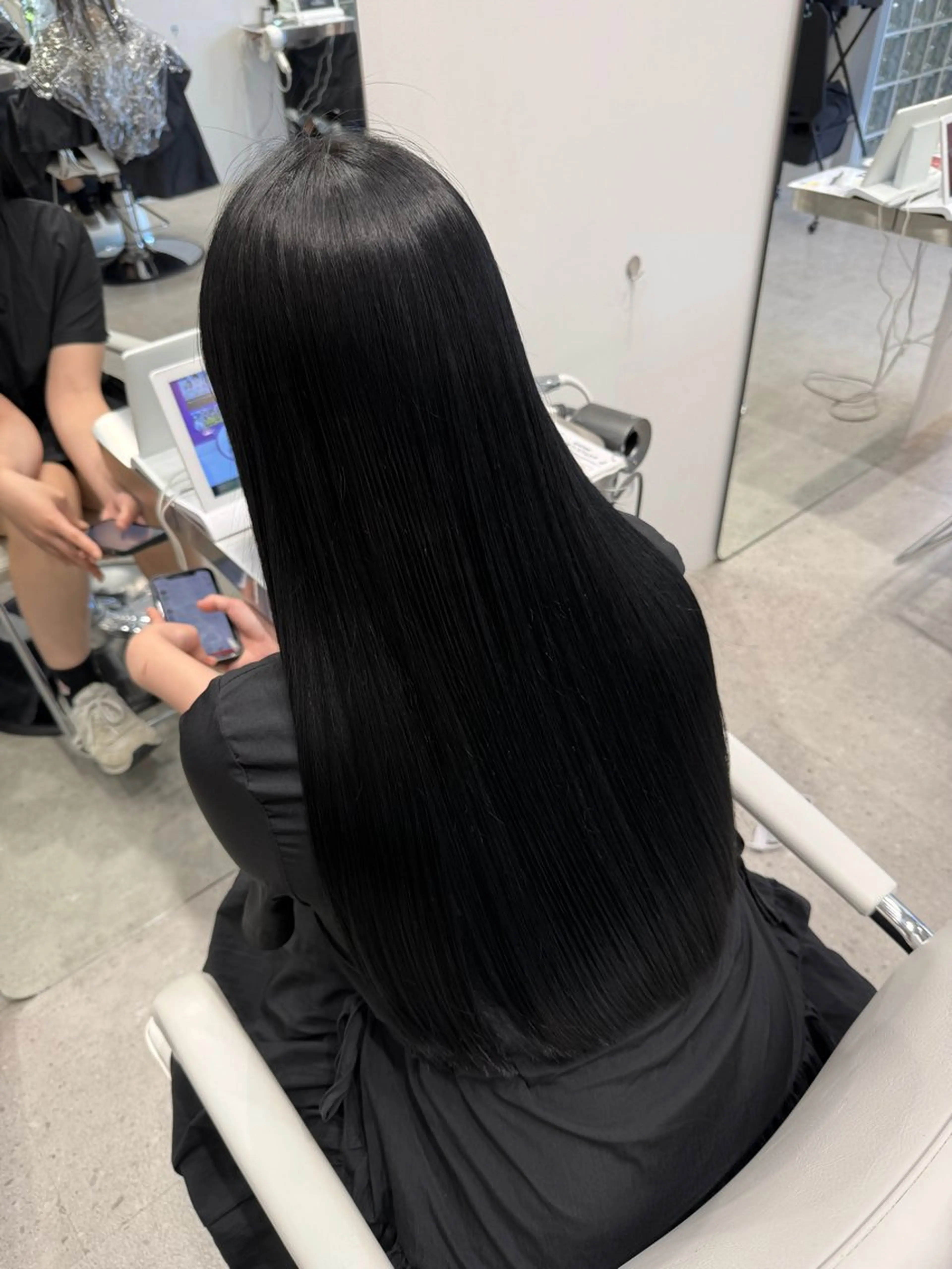 カット+縮毛矯正 ٠࣪⭑の写真