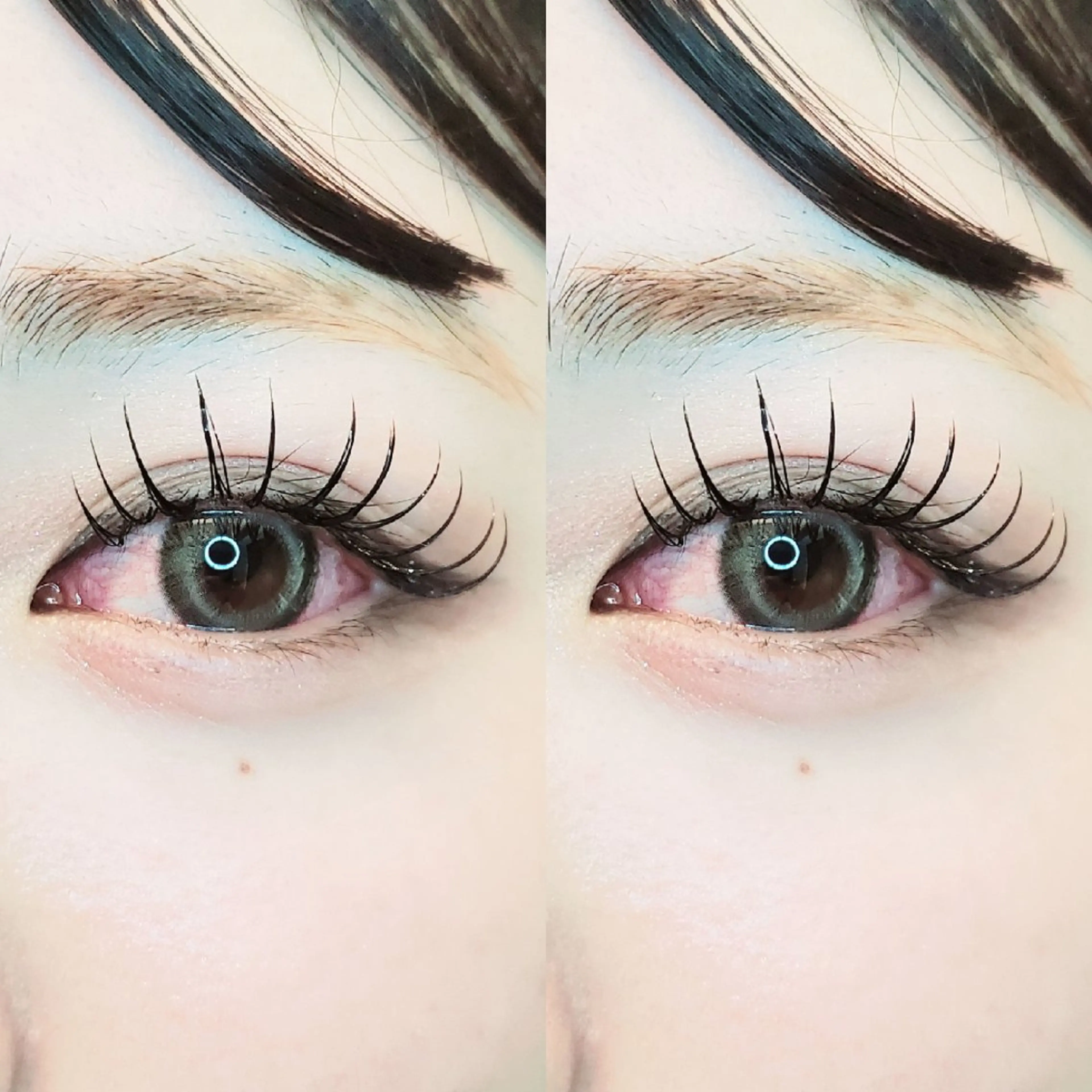 マツエク・マツパ 束感まつ毛 フラットラッシュ マツエク セレビアイ　磯山☆ LEDエクステ☆立川のマツエク・マツパデザイン