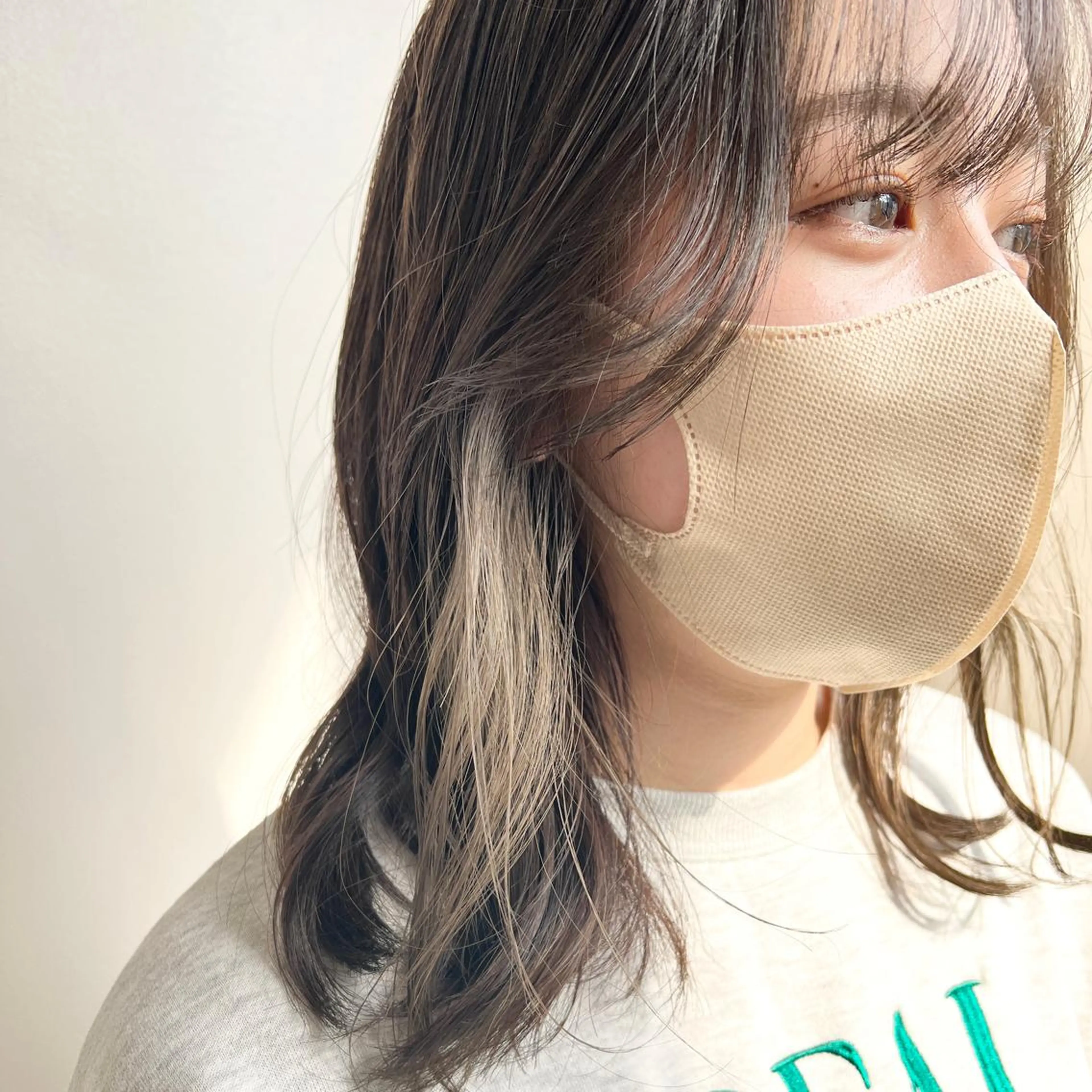 ミディアム カラー IVY所属・髪質改善/韓国ヘア 顔まわり特化yutoのヘアスタイル