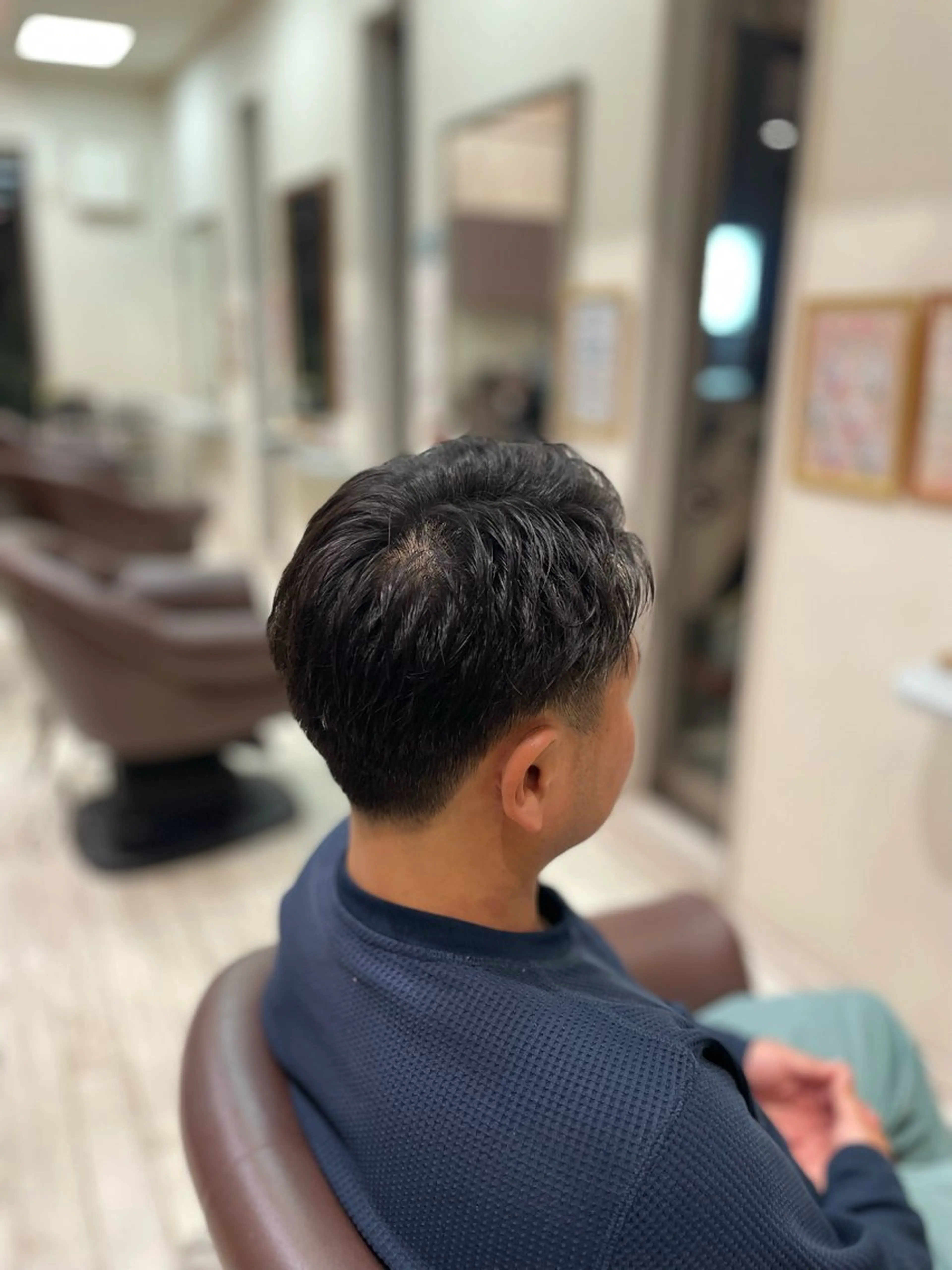 メンズ カット 鈴木 結惟のヘアスタイル