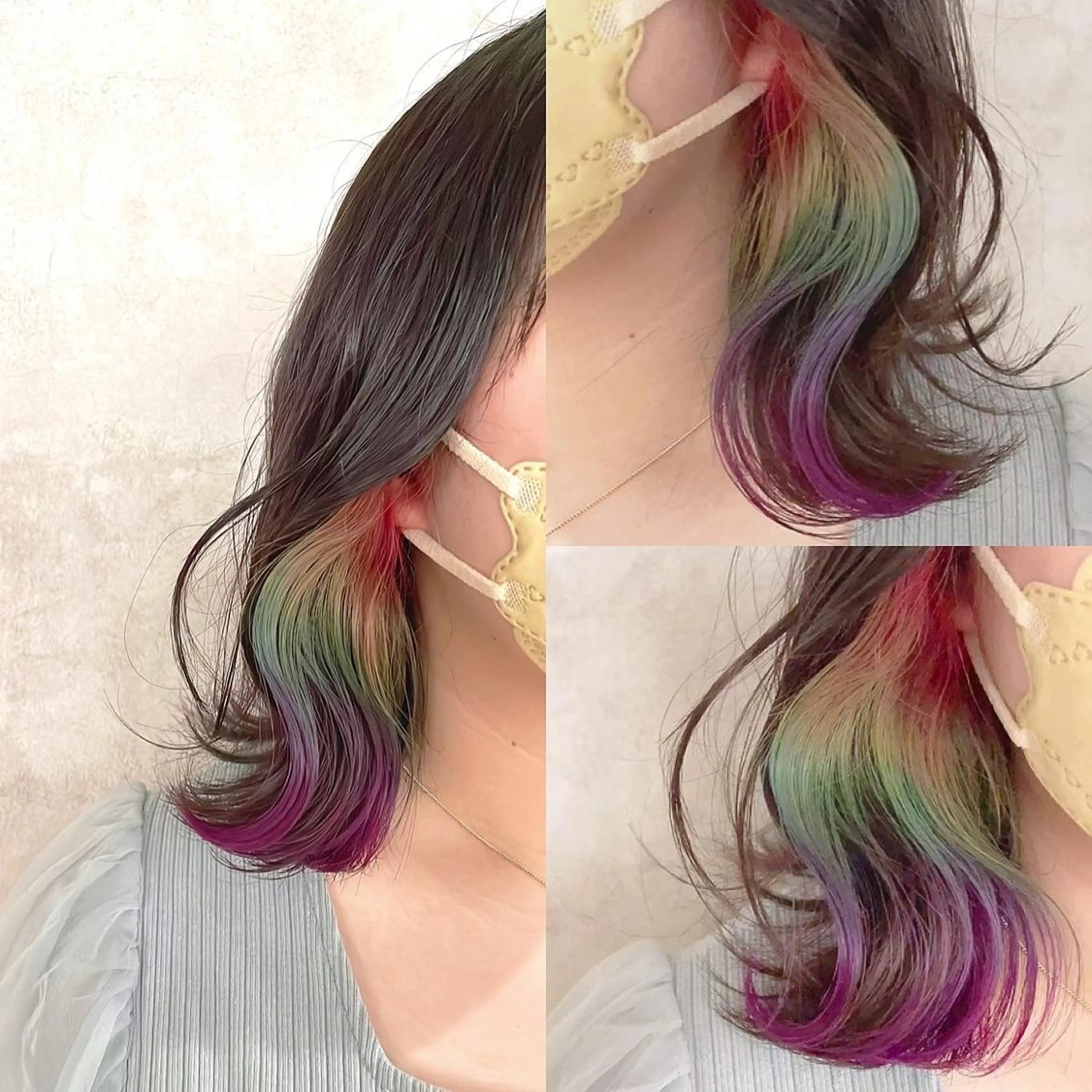 カラー 渋谷:インナーカラー ／🍒エリカ🍒のヘアスタイル