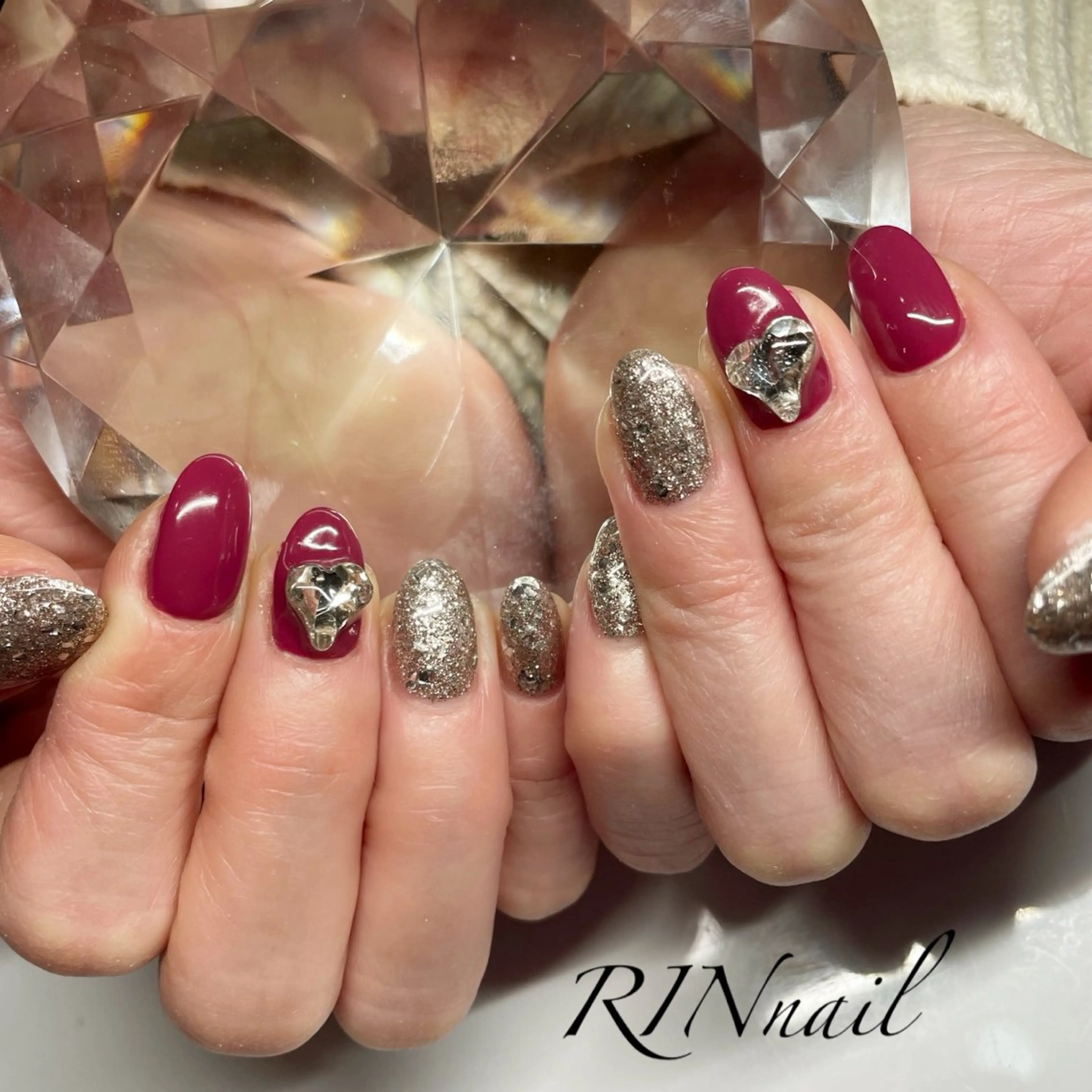 ネイル ハンドネイル ハンドケア RIN HOMEnailのネイルデザイン