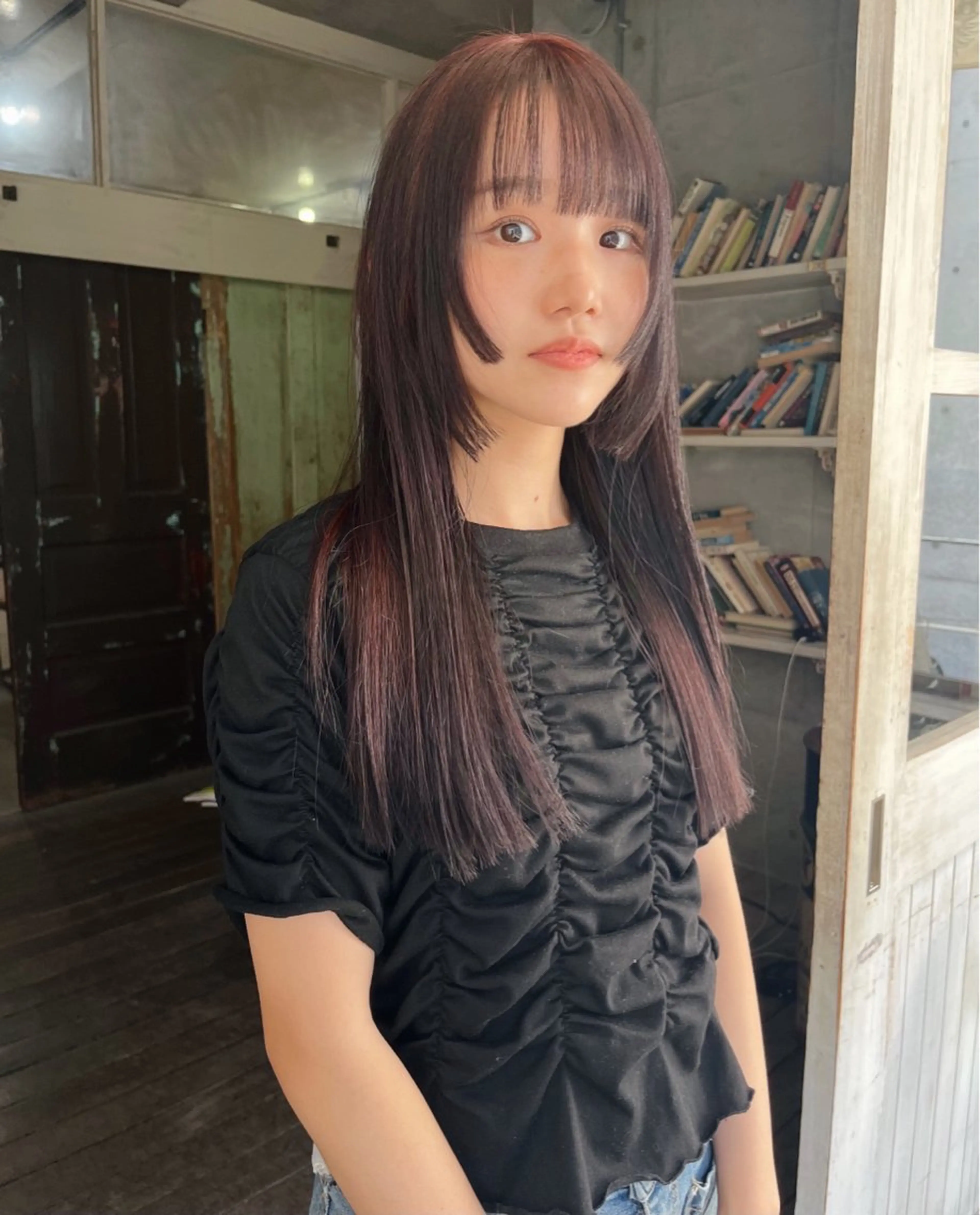 【時短クーポン⭐️】前髪cut➕カラー➕3stepトリートメント♡の写真