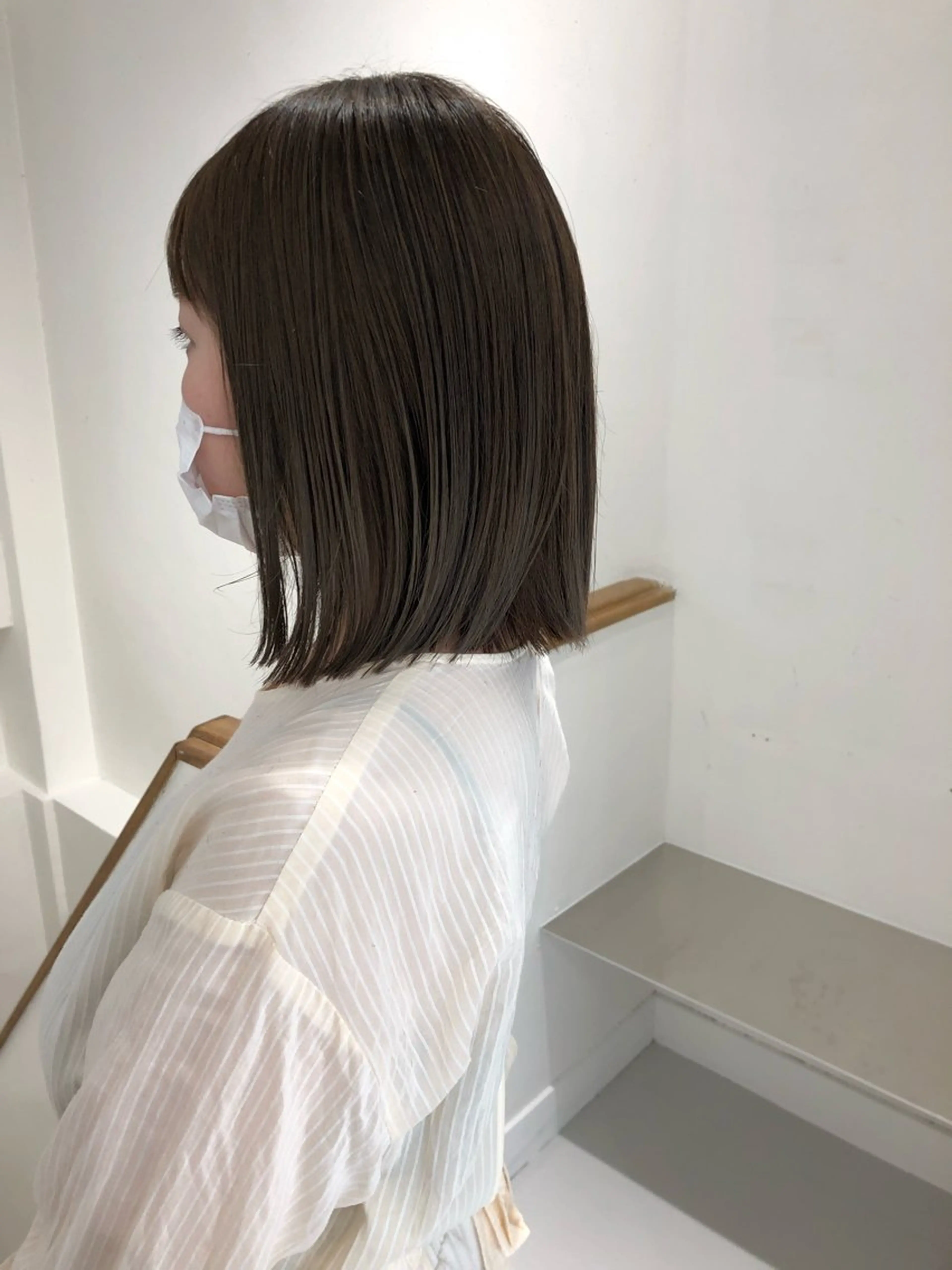 🉐２回目おすすめメニュー🉐カット＋シークレットカラー＋髪質改善保湿トリートメント(超音波アイロン付き)の写真