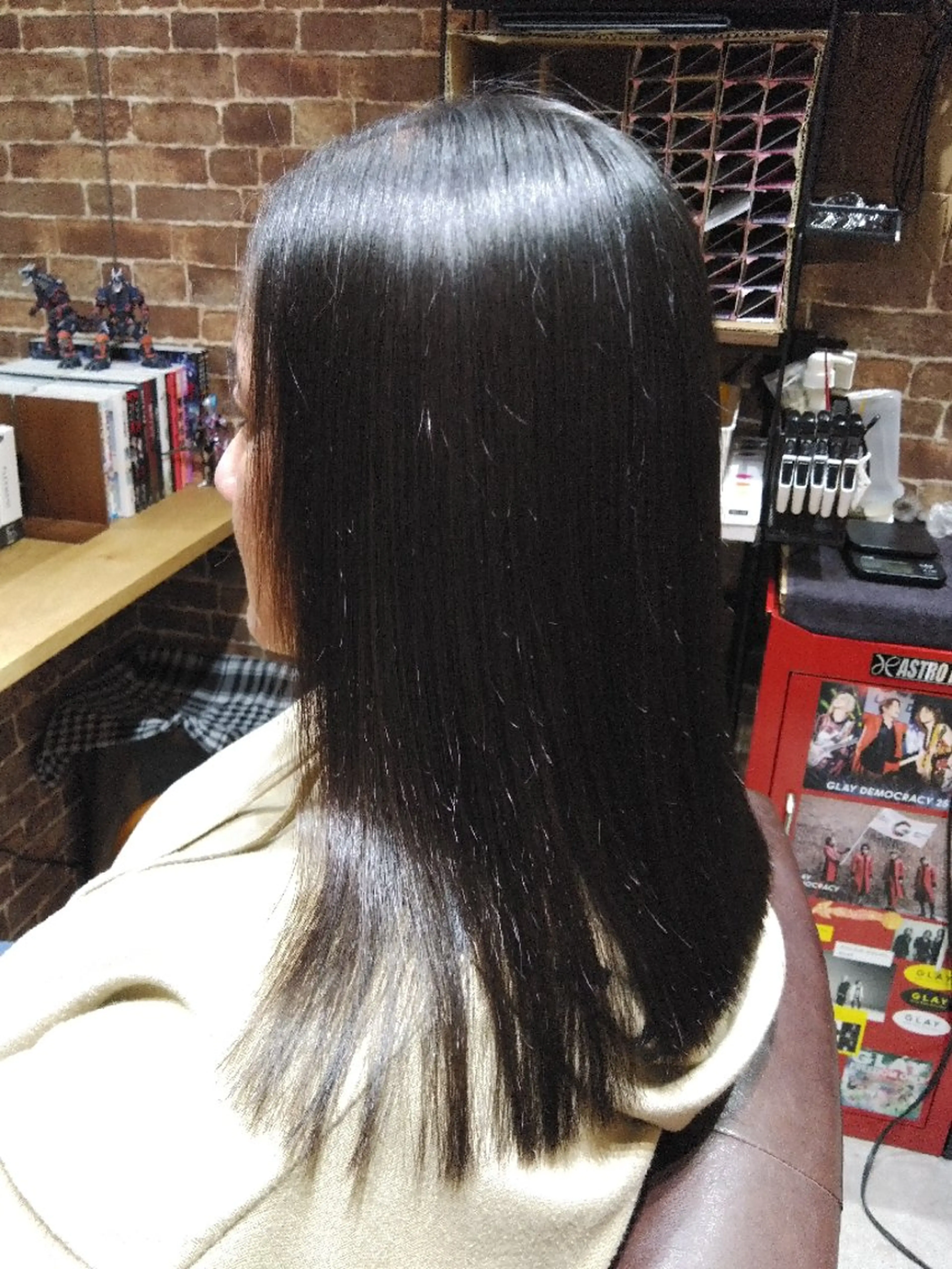 ロング 縮毛矯正 トリートメント ヘッドスパ Share Salon JAM machida所属・24h受付の髪質改善 とヘッドスパ┊︎髙橋のヘアスタイル