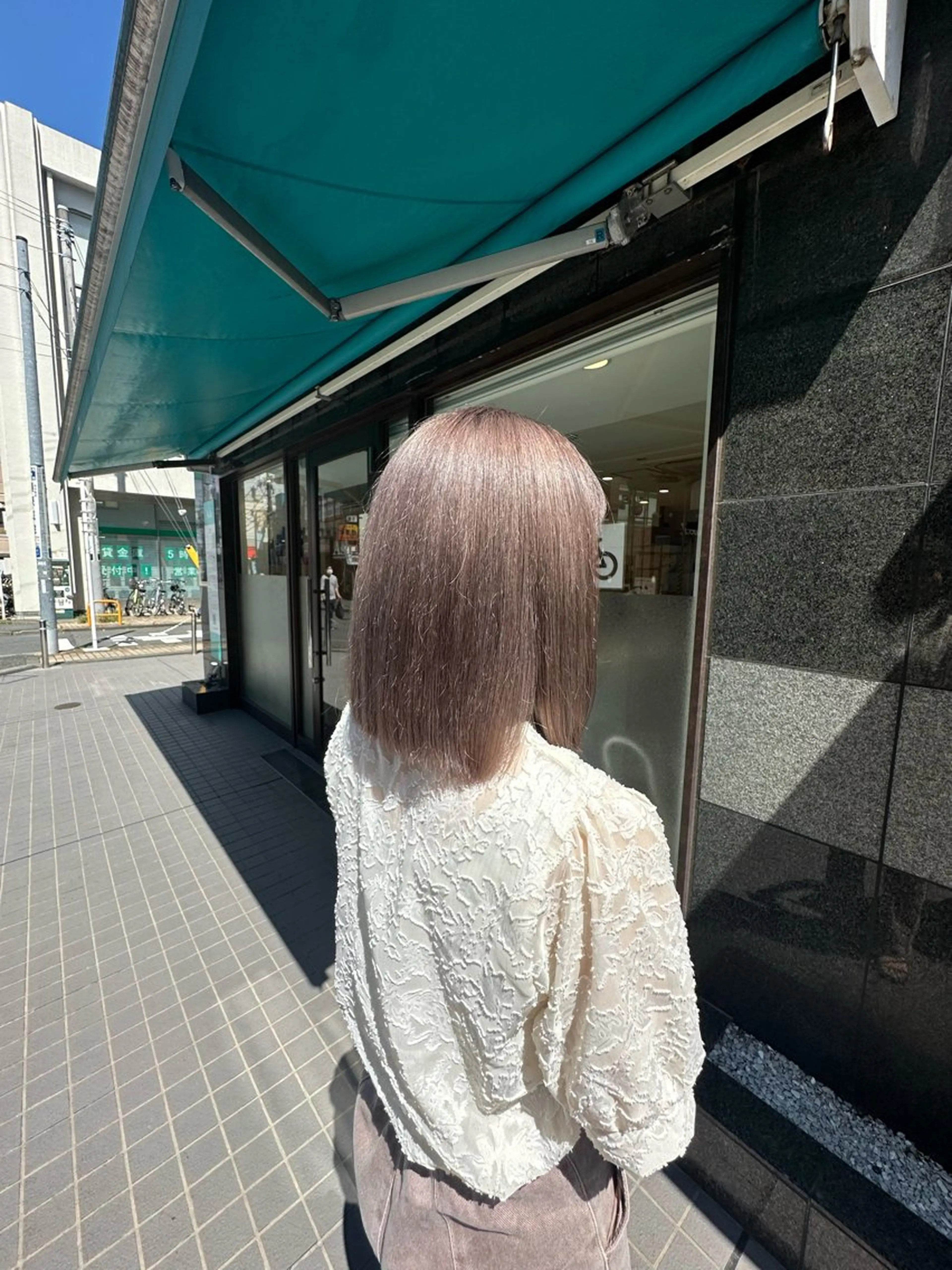 ミディアム カラー ‪❥ブリーチ💗 MIKUのヘアスタイル