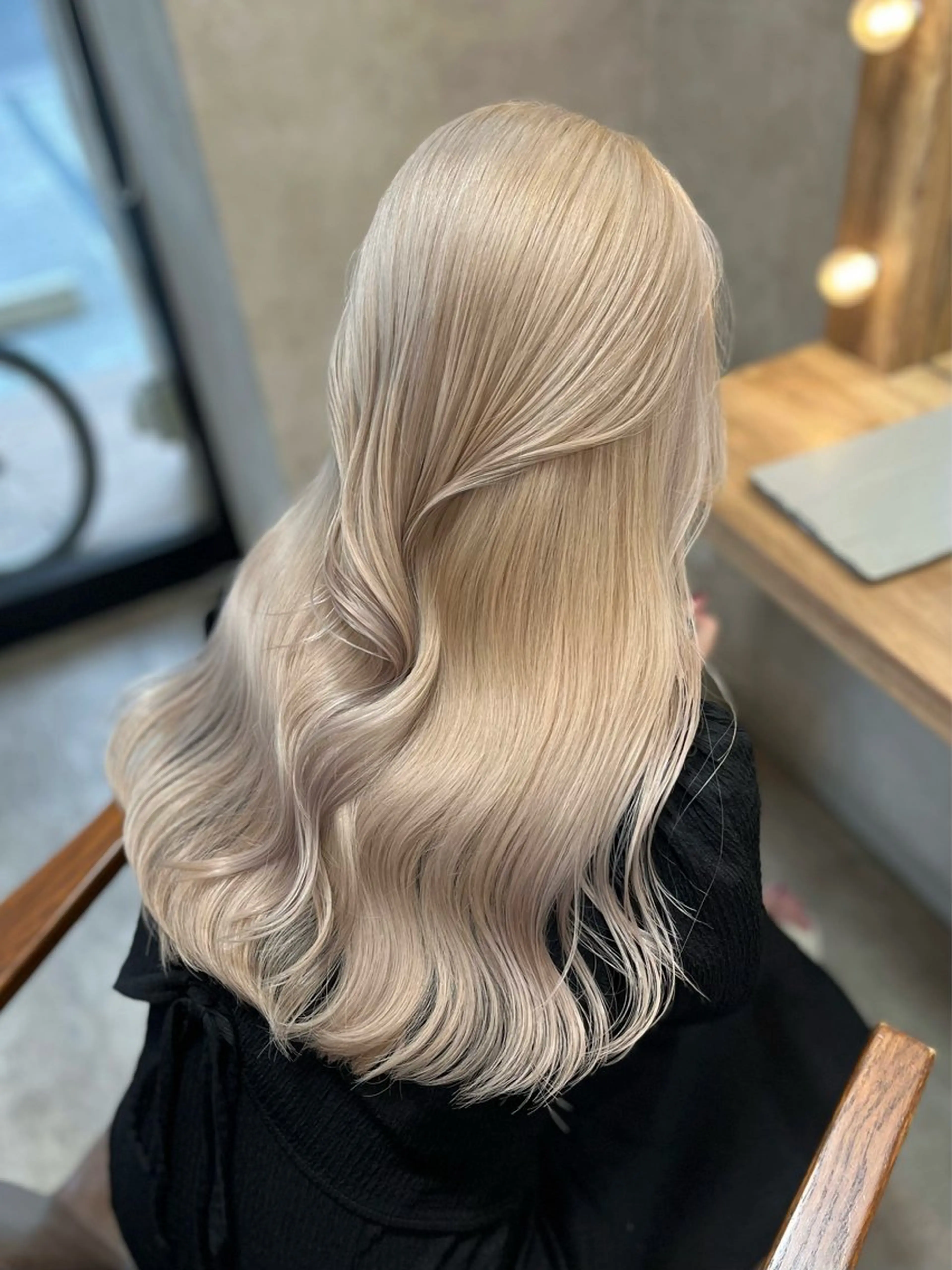 ロング ヘアカラー トリートメント 🔖RIENS /renaのヘアスタイル