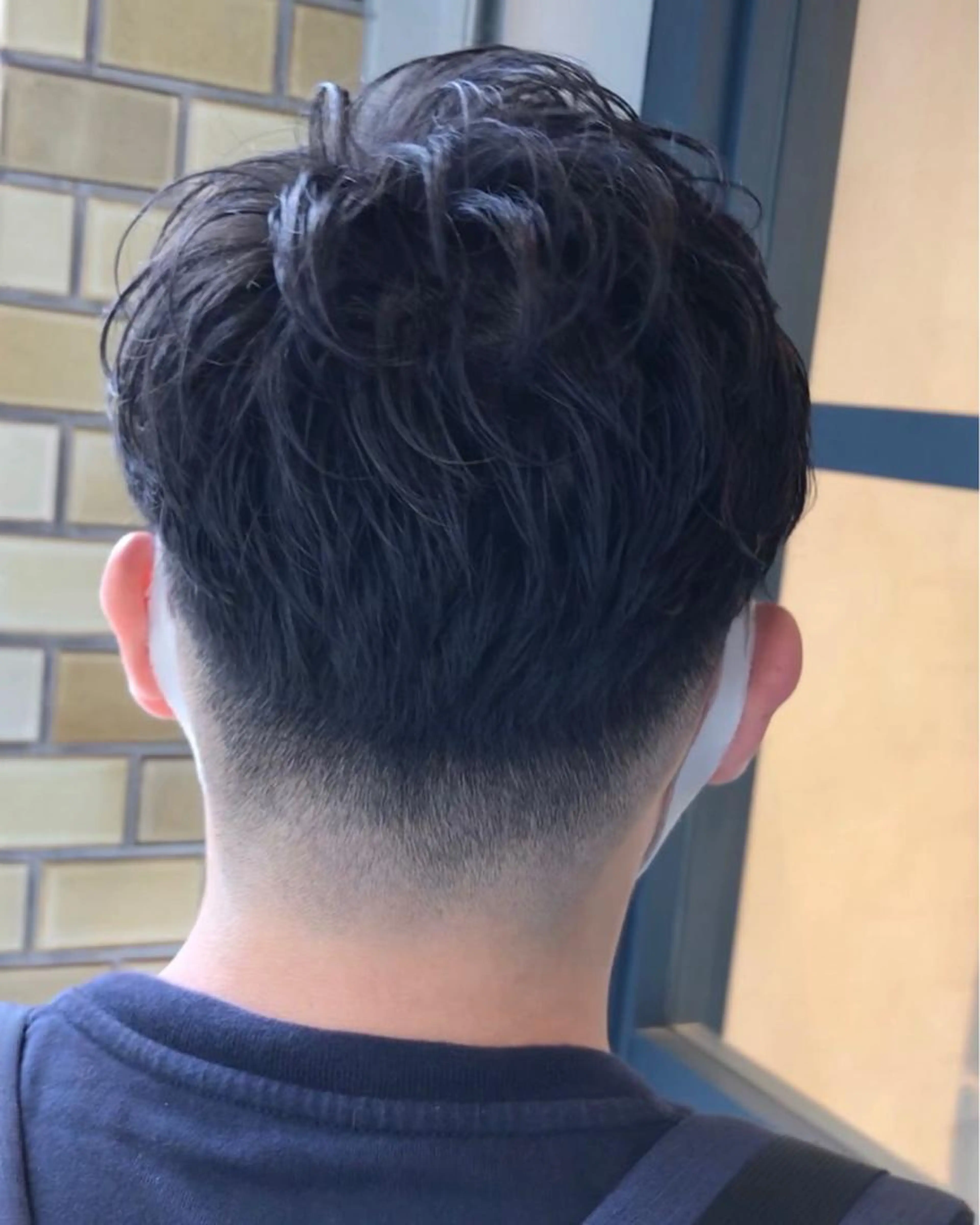 【フェード】デザインフェードカット+眉カット(0ミリ可能)の写真