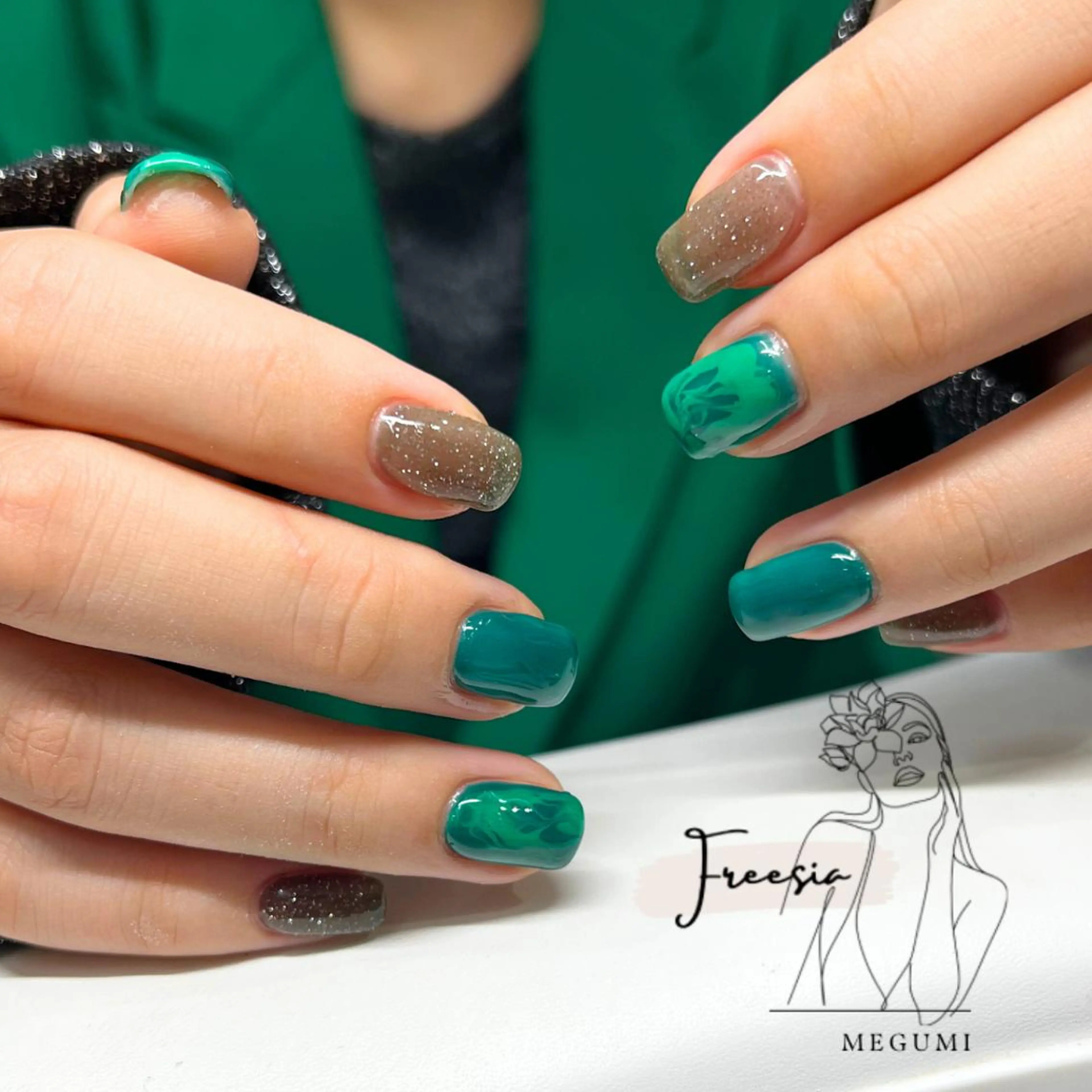 ネイル ハンドネイル 当日予約も歓迎⭕️ Megumiのネイルデザイン