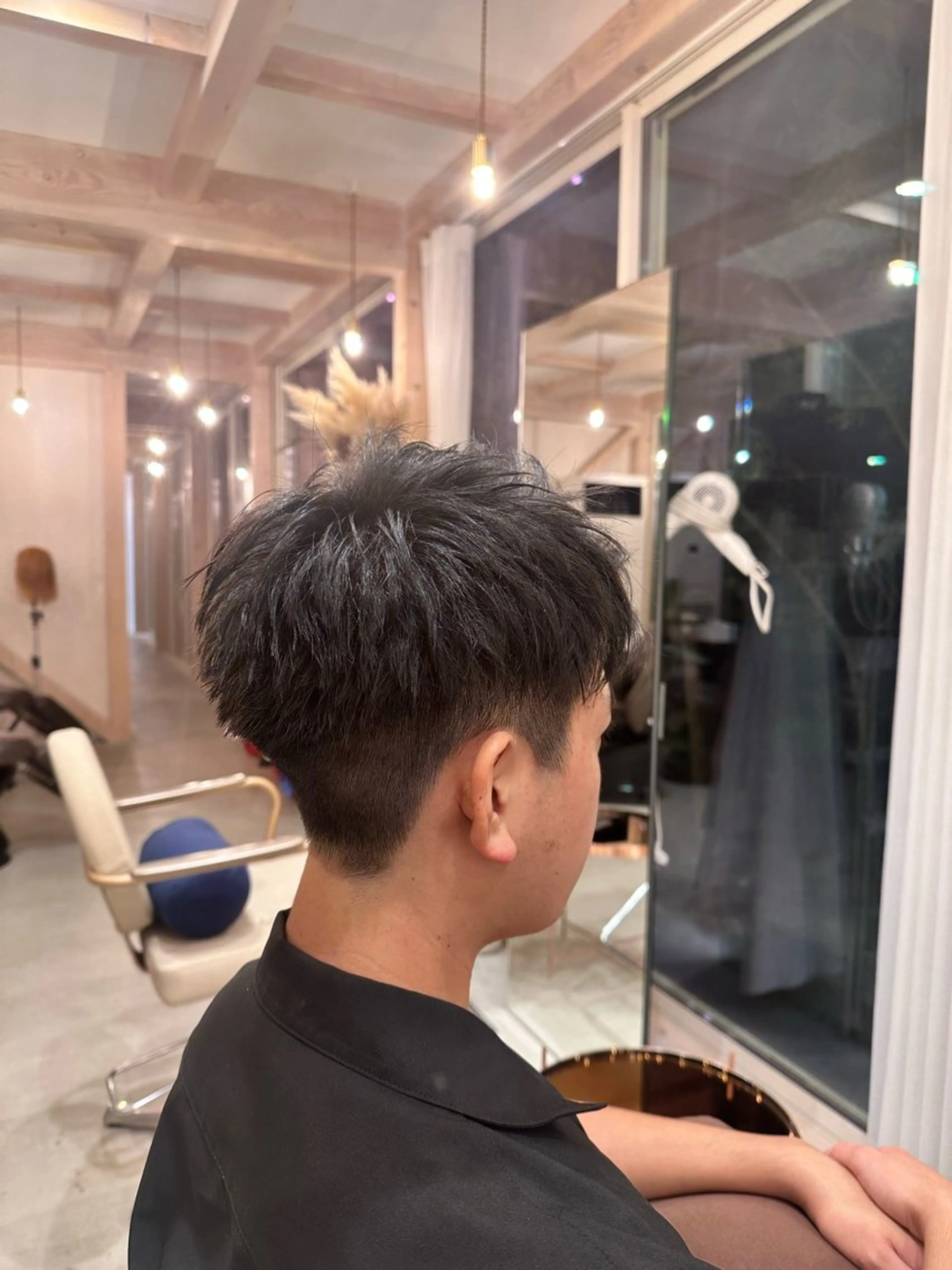 ショート メンズ 刈り上げ and c所属・NISHI （ニシ）のヘアスタイル