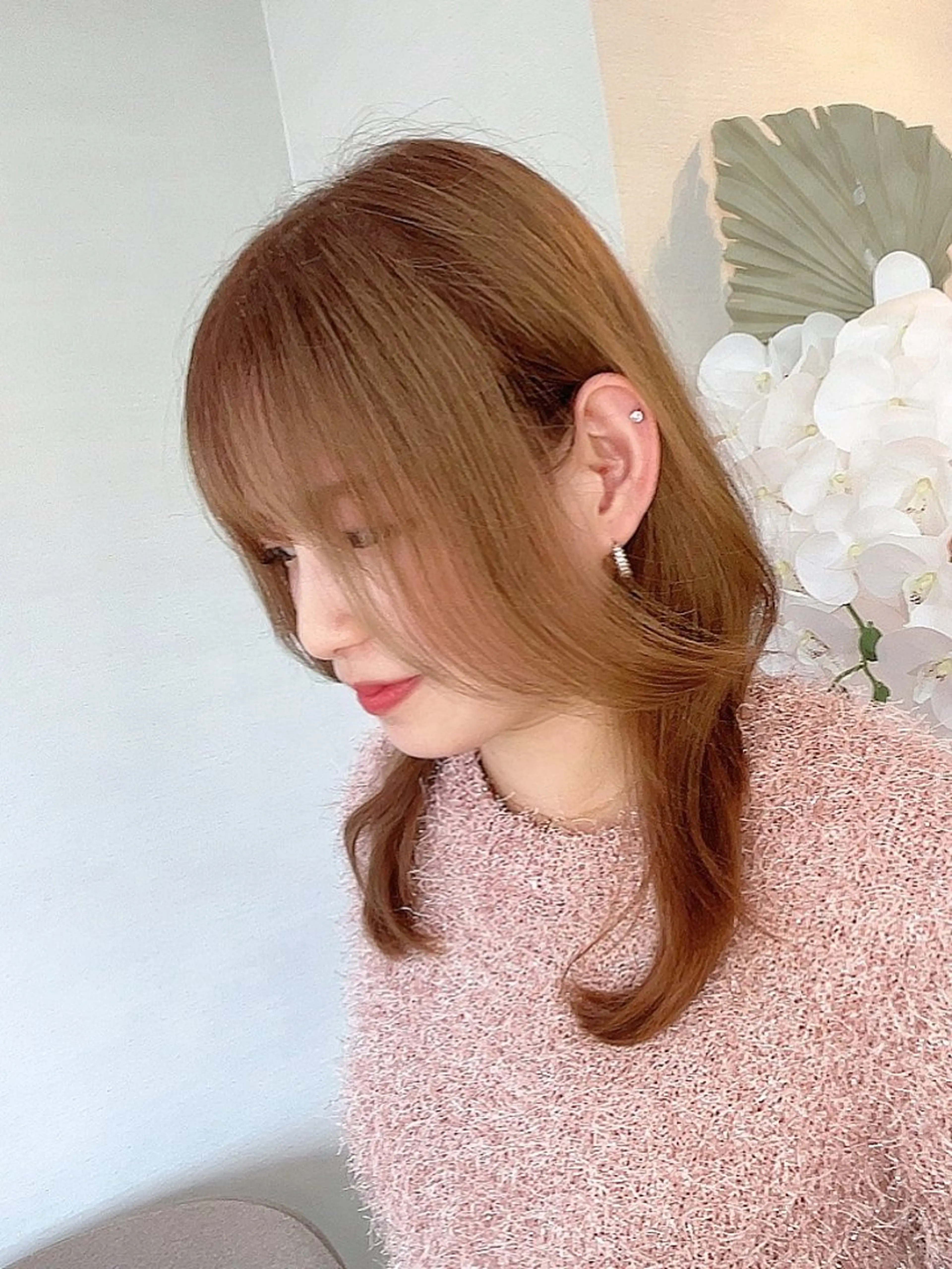 【前髪・顔まわりカット】　¥1,100​〜​の写真