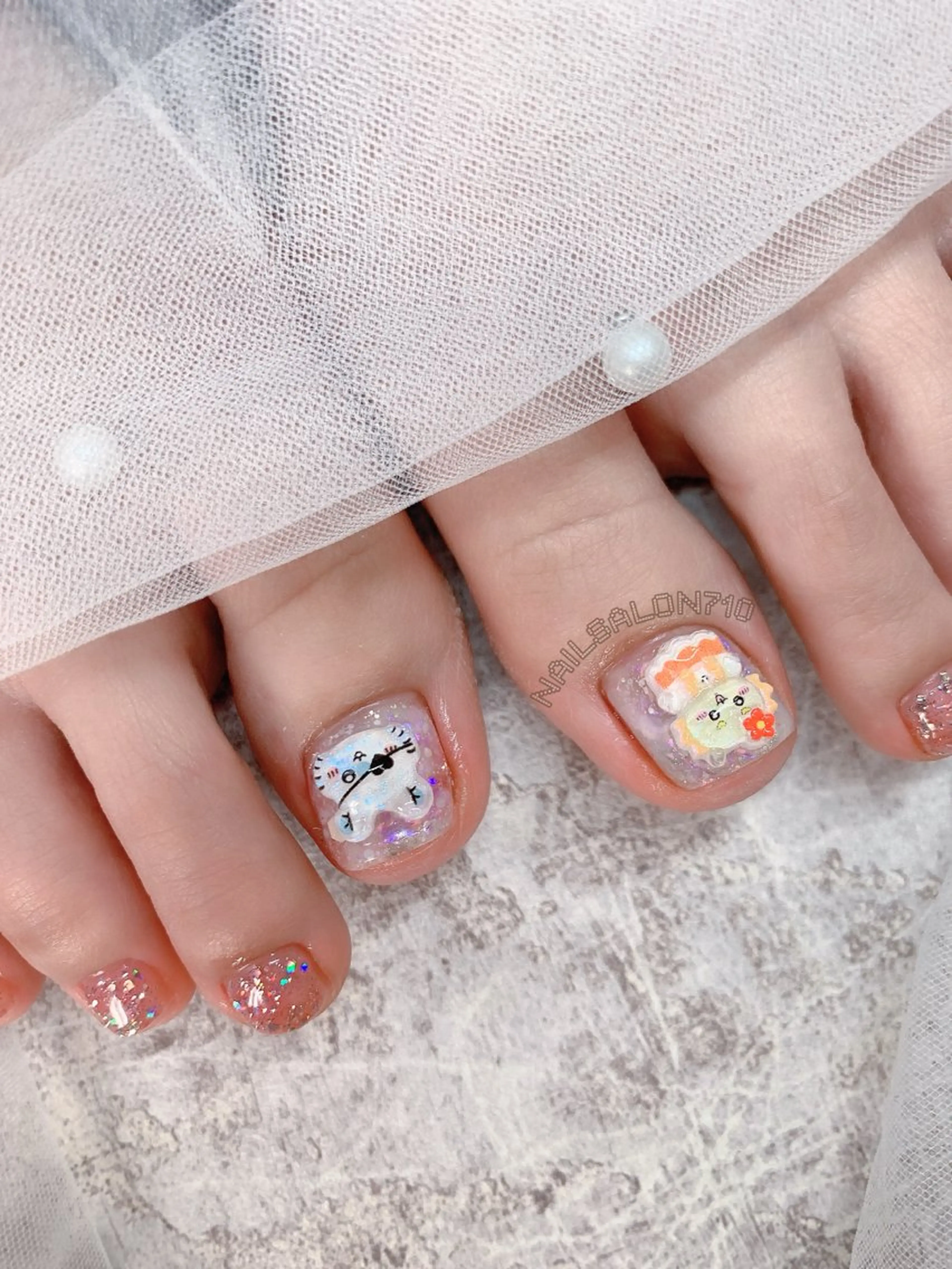 ネイル ハンドネイル フットネイル ナナイチゼロ I.Naoのネイルデザイン