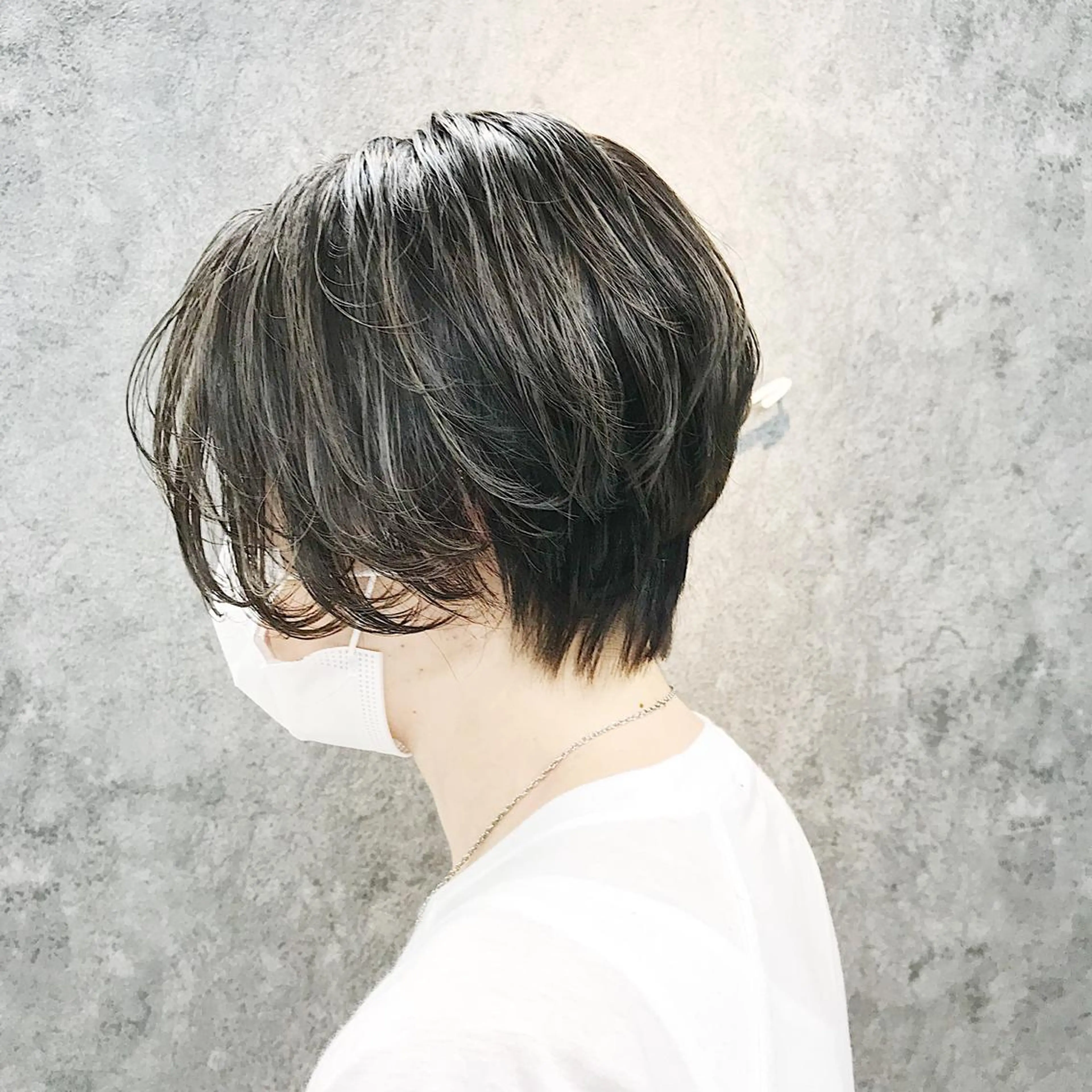 ショート ショートヘア カット ヘアカラー トリートメント 所渉/韓国レイヤー /ウルフカットのヘアスタイル