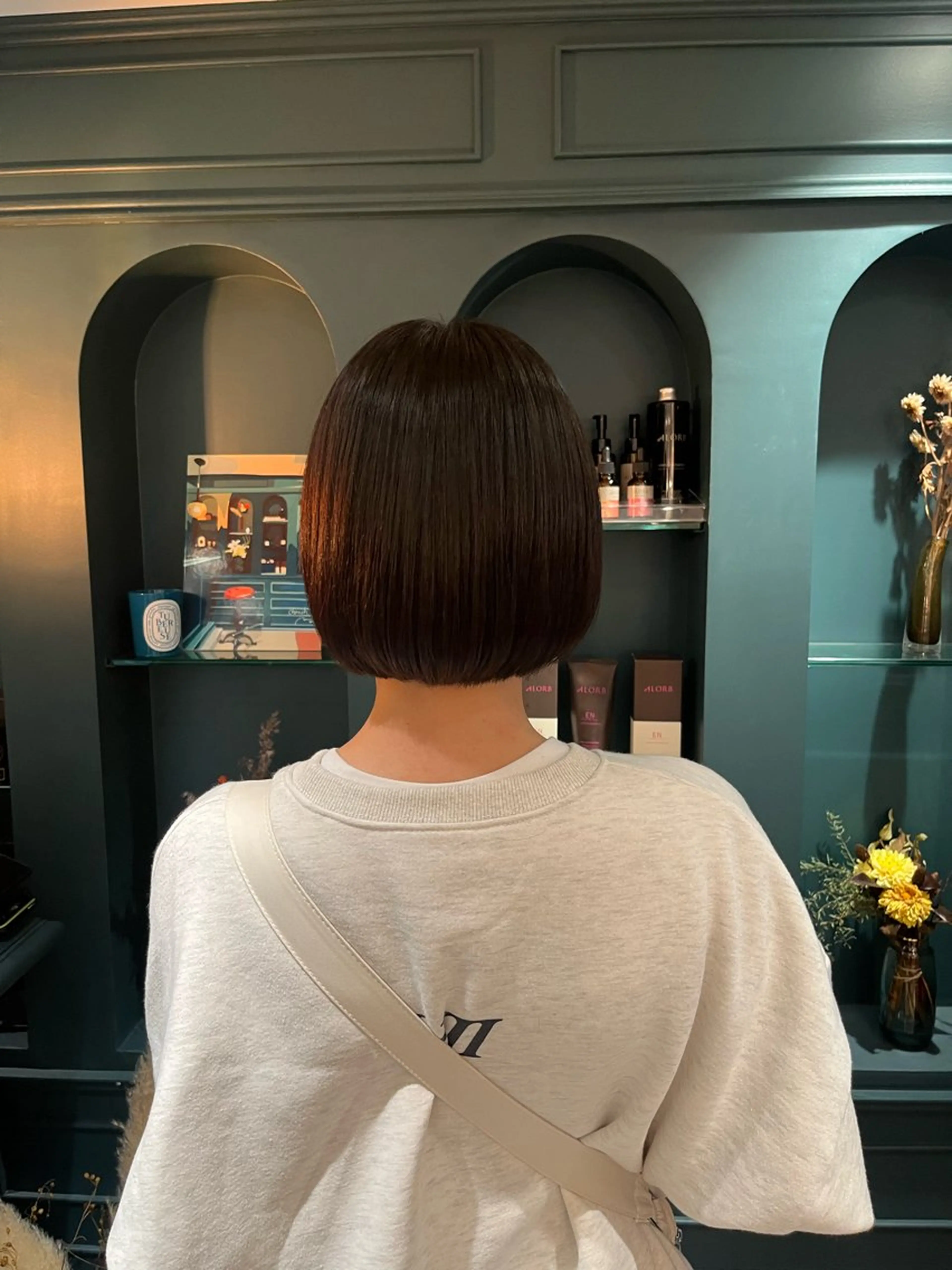 ミディアム カット 🌻暖色カラー🌻 sakuraのヘアスタイル