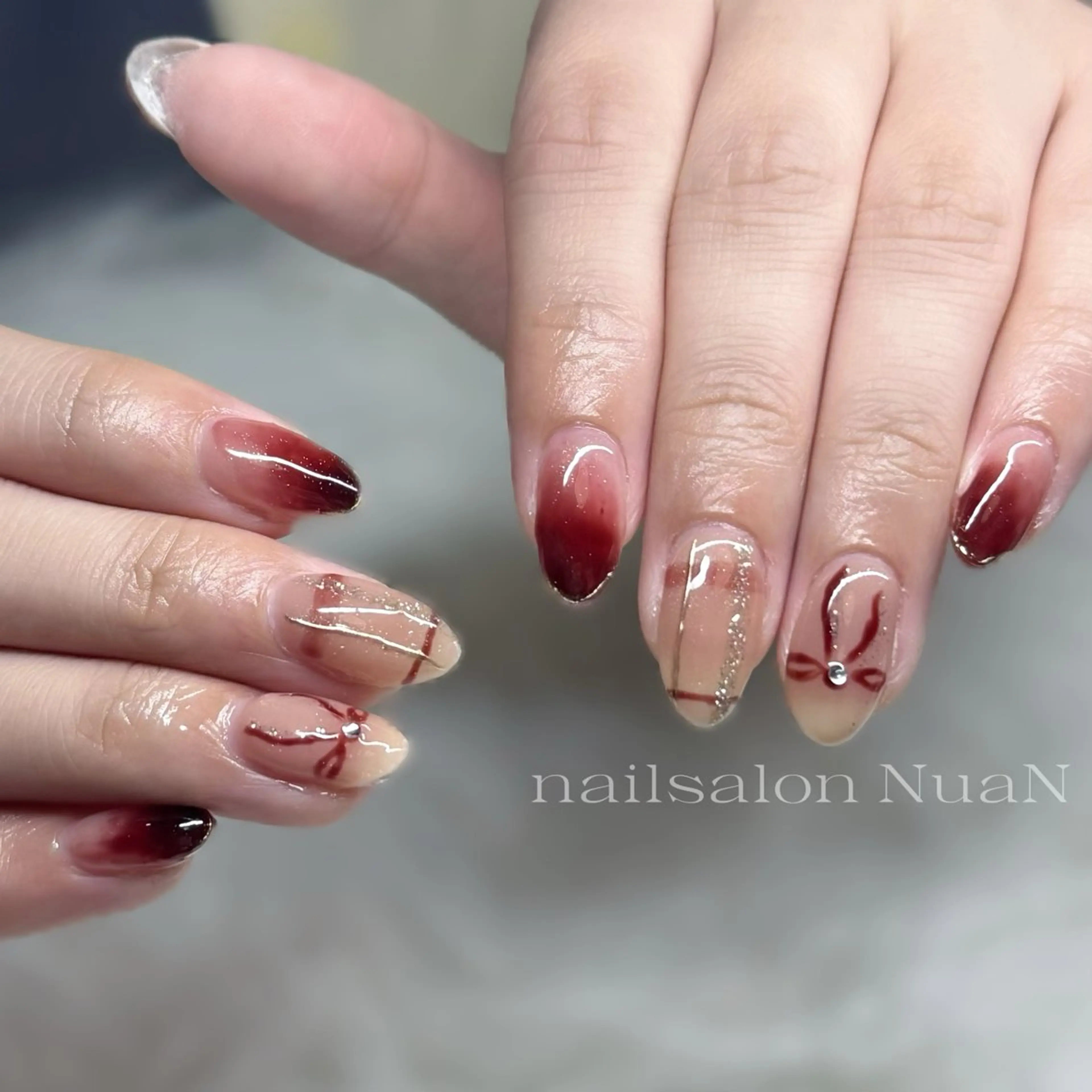 ネイル NuaN 名城線黒川駅徒歩3分のネイルデザイン