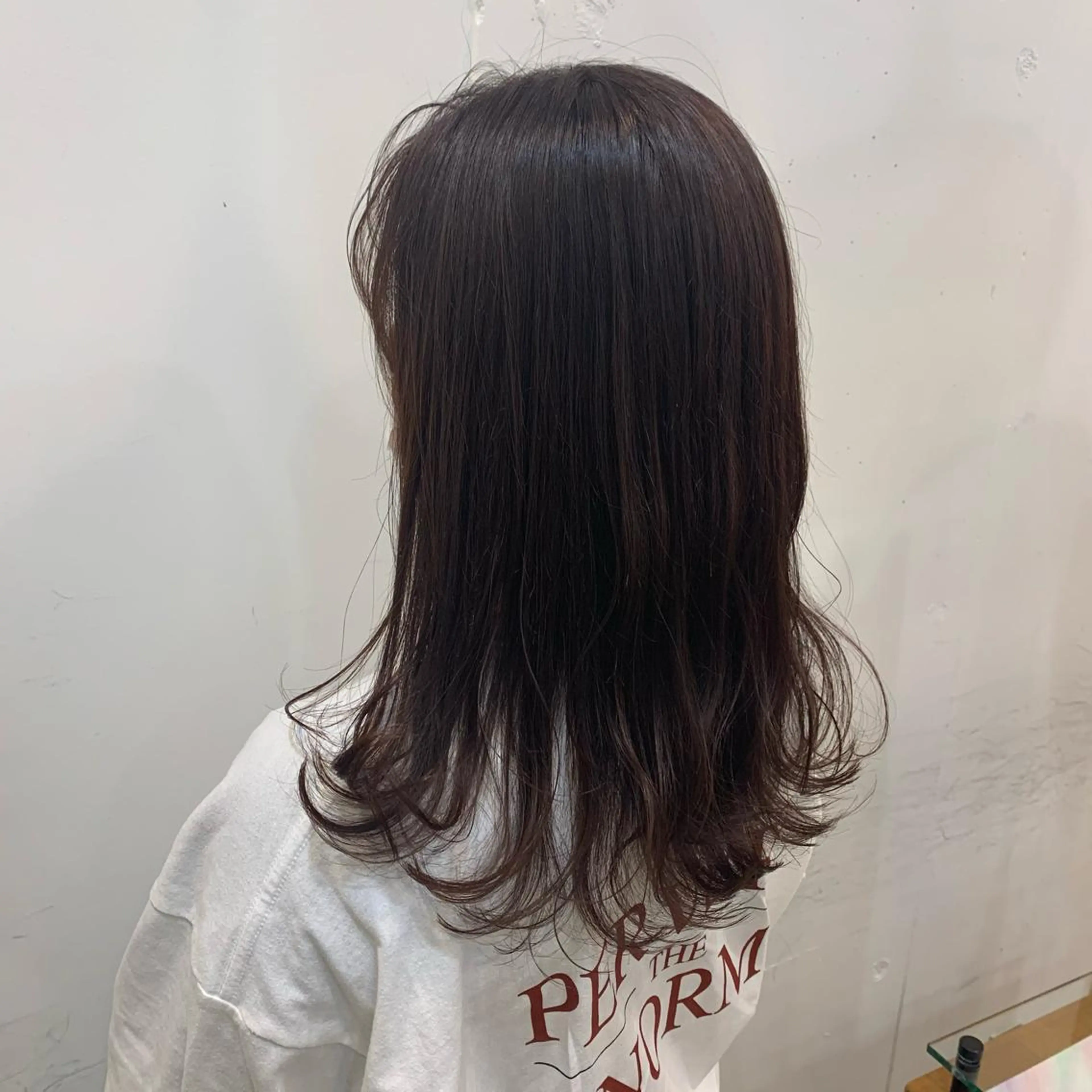 セミロング まろやかカラー🤎 みなとまほのヘアスタイル