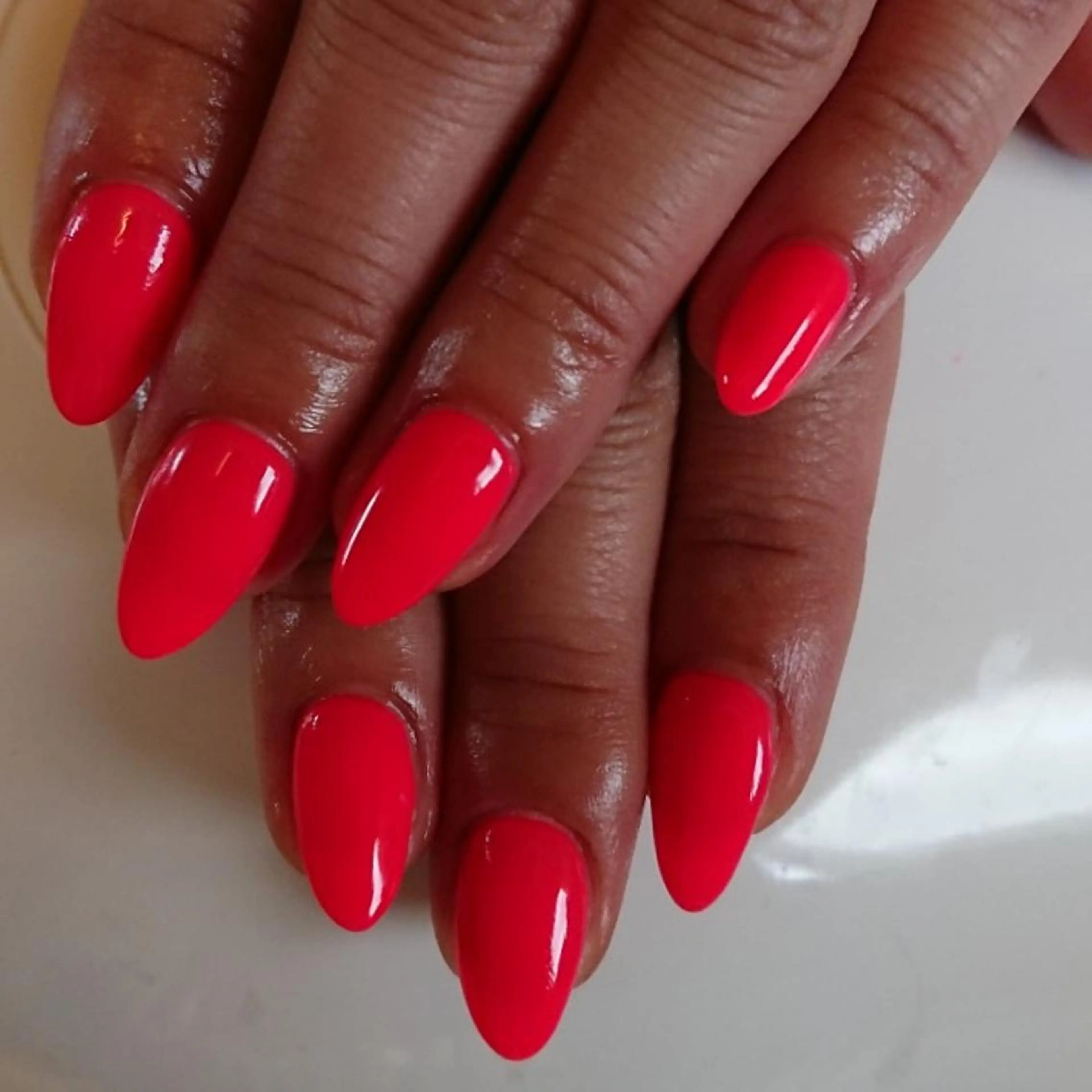 セミロング ハンドネイル 花田 茜のネイルデザイン