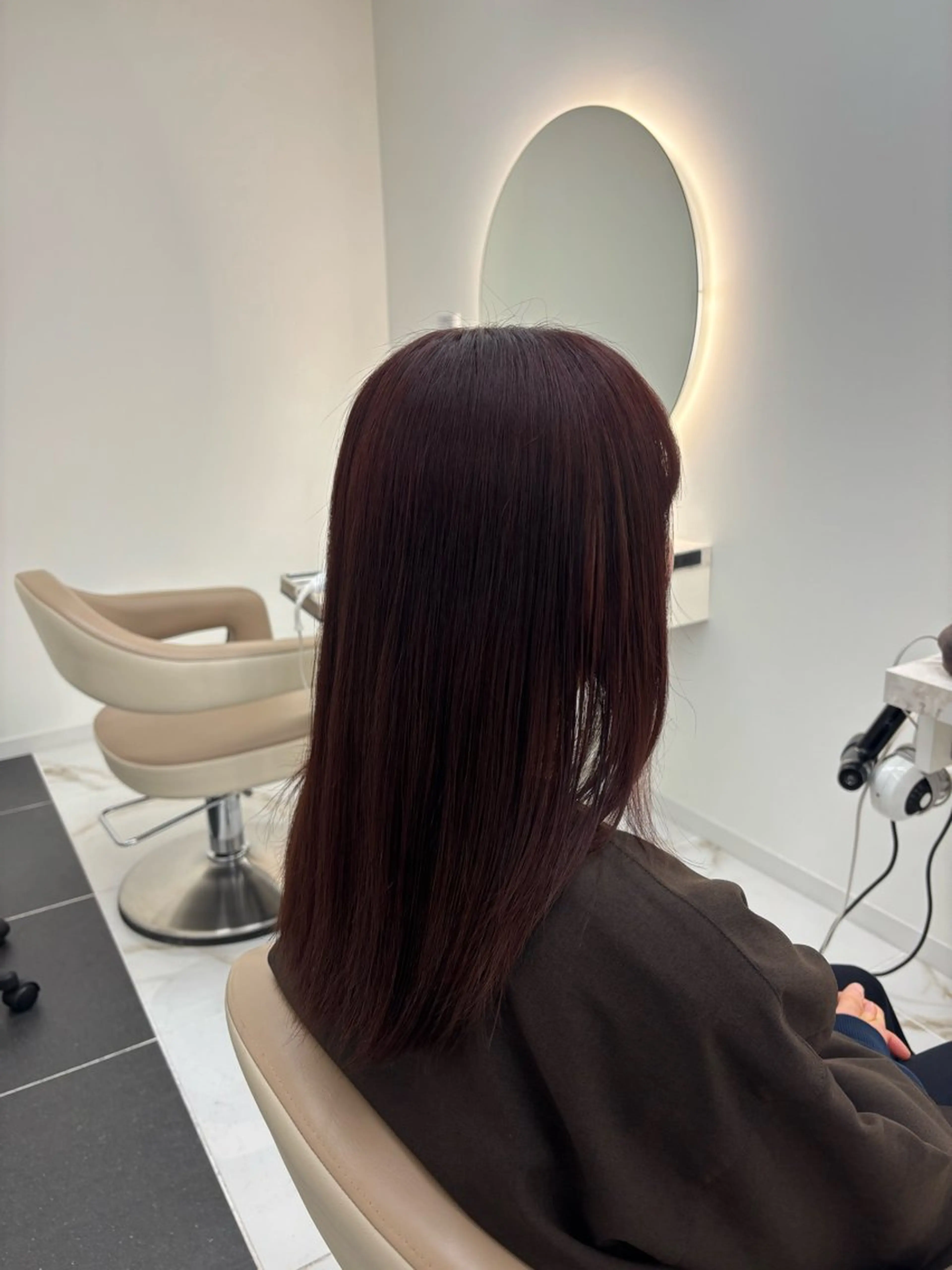 カラー ブラウンカラー 透明感カラー ヘアカラー しんさか れいとのヘアスタイル