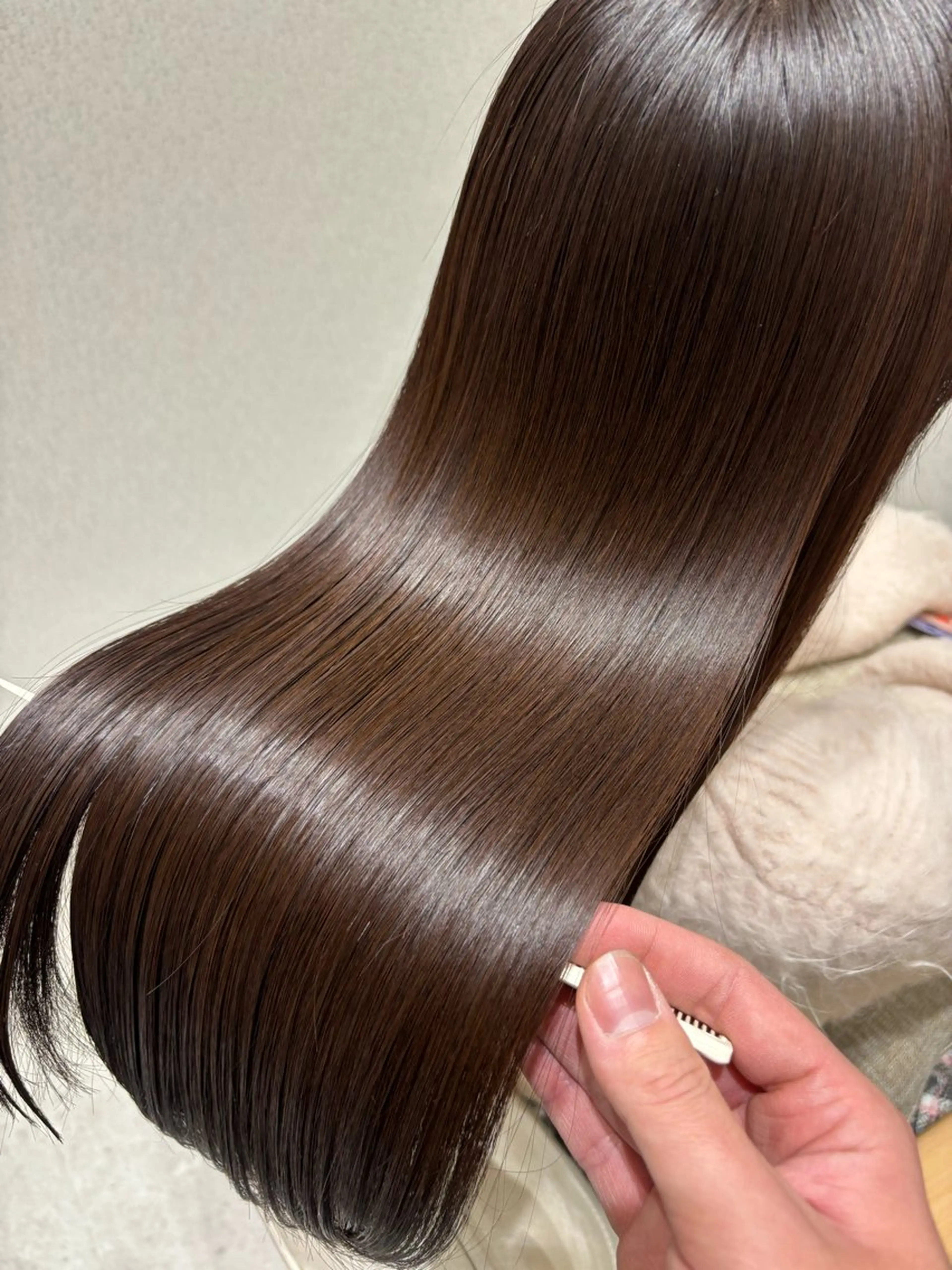 【人気No.4】【新規限定】似合わせカット&低ダメージ艶カラー&premium髪質改善TRの写真