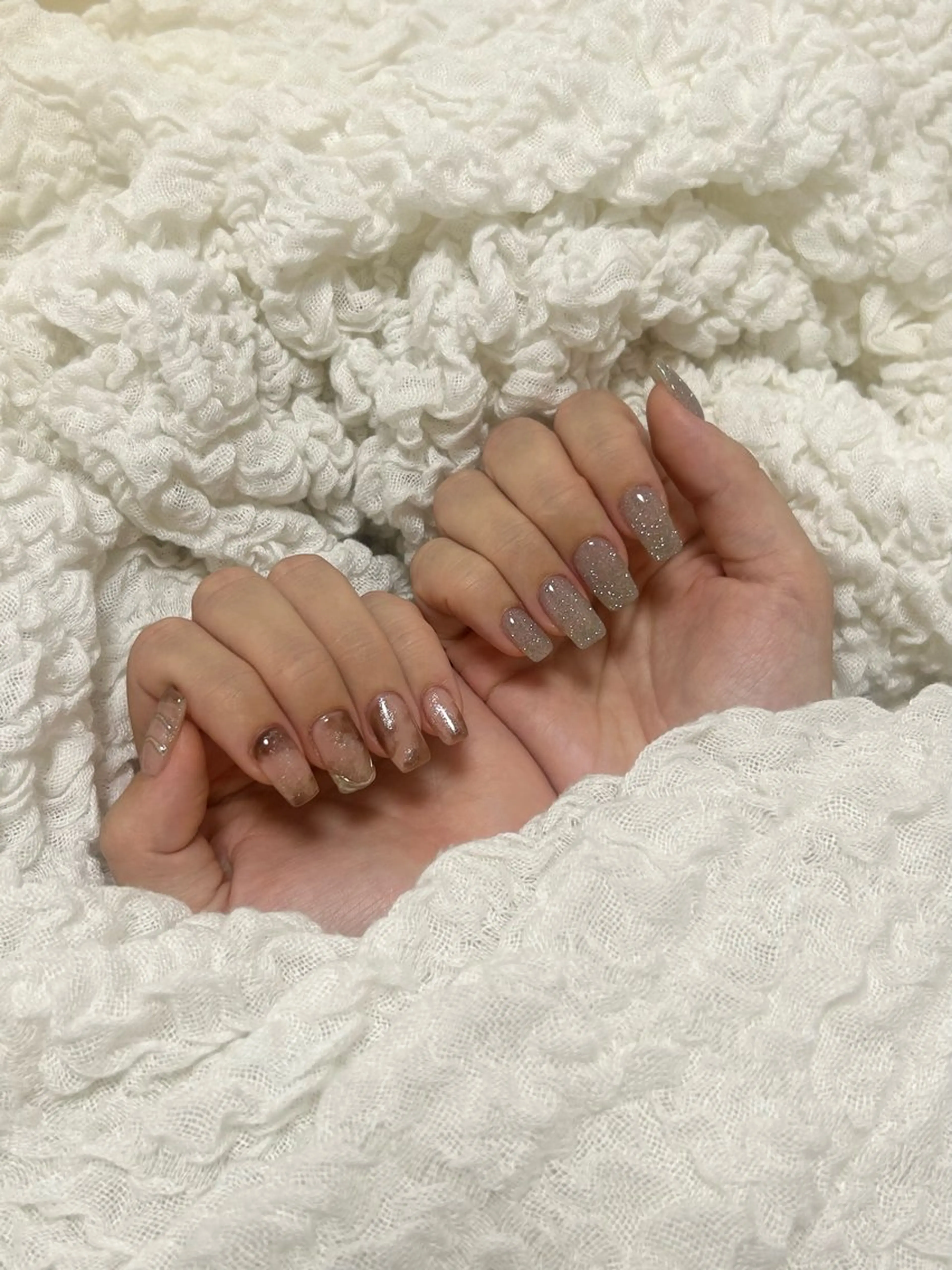 ネイル フラッシュネイル ニュアンスネイル 中村 和未のネイルデザイン