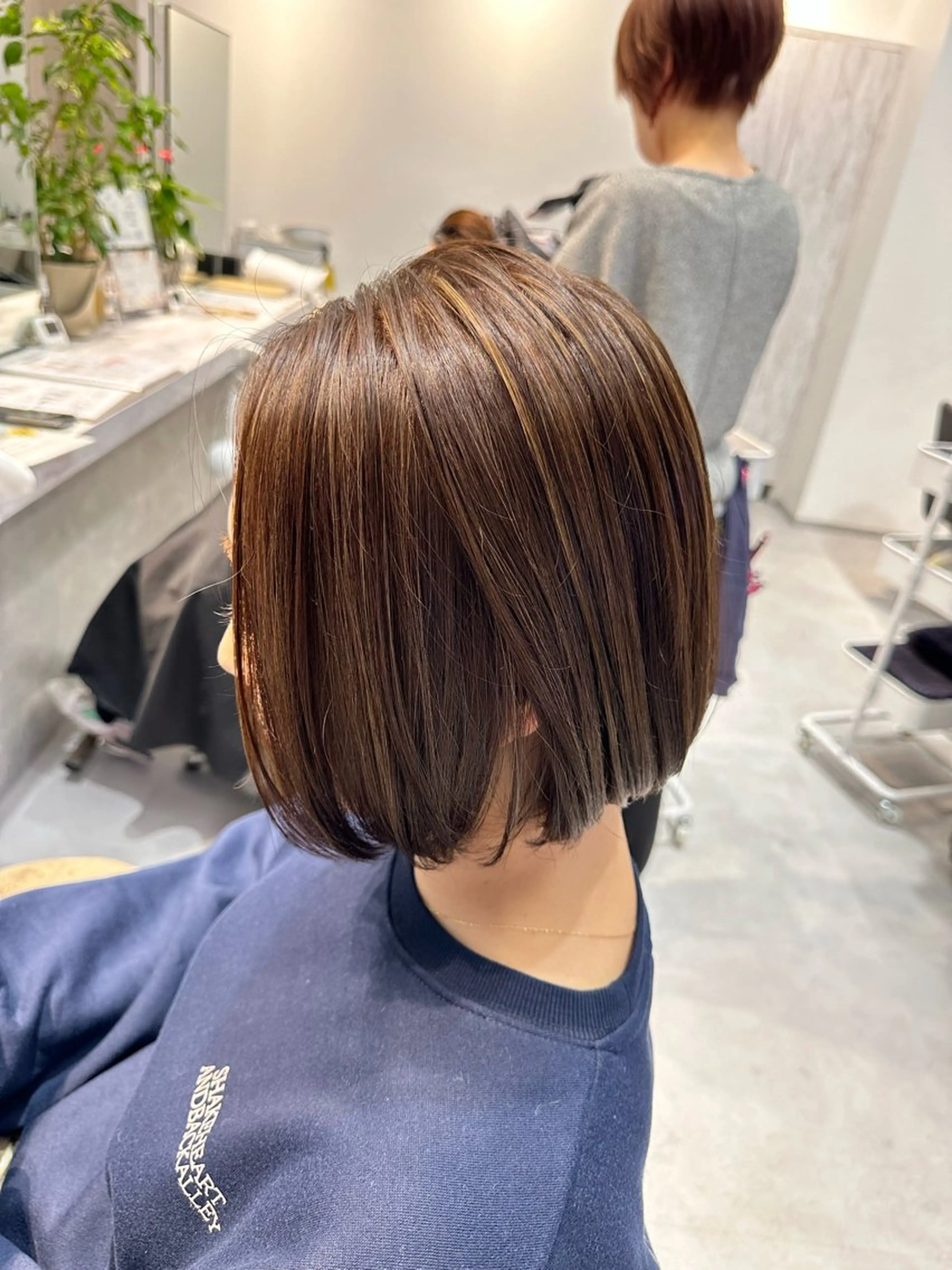 カラー あさひ かなのヘアスタイル