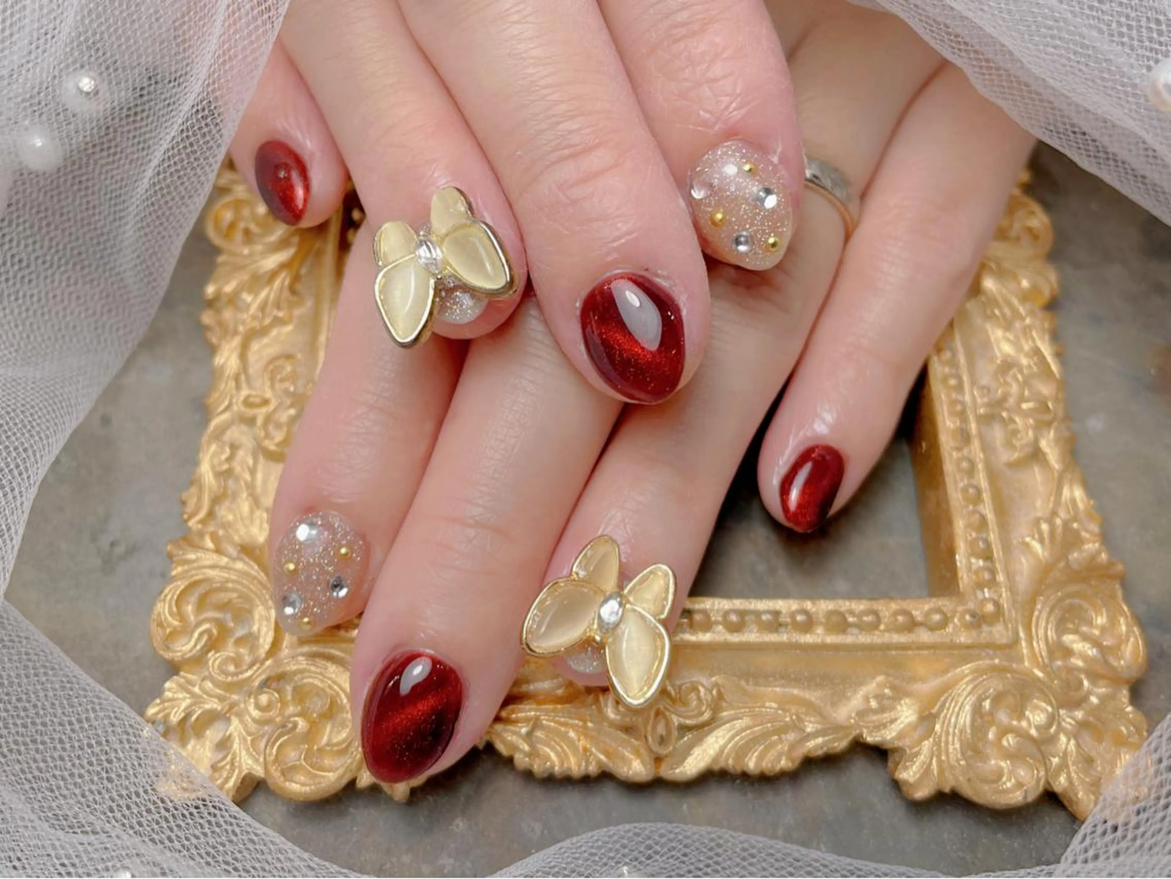 ネイル ハンドネイル マジックミラー所属・マジック ミラーのネイルデザイン