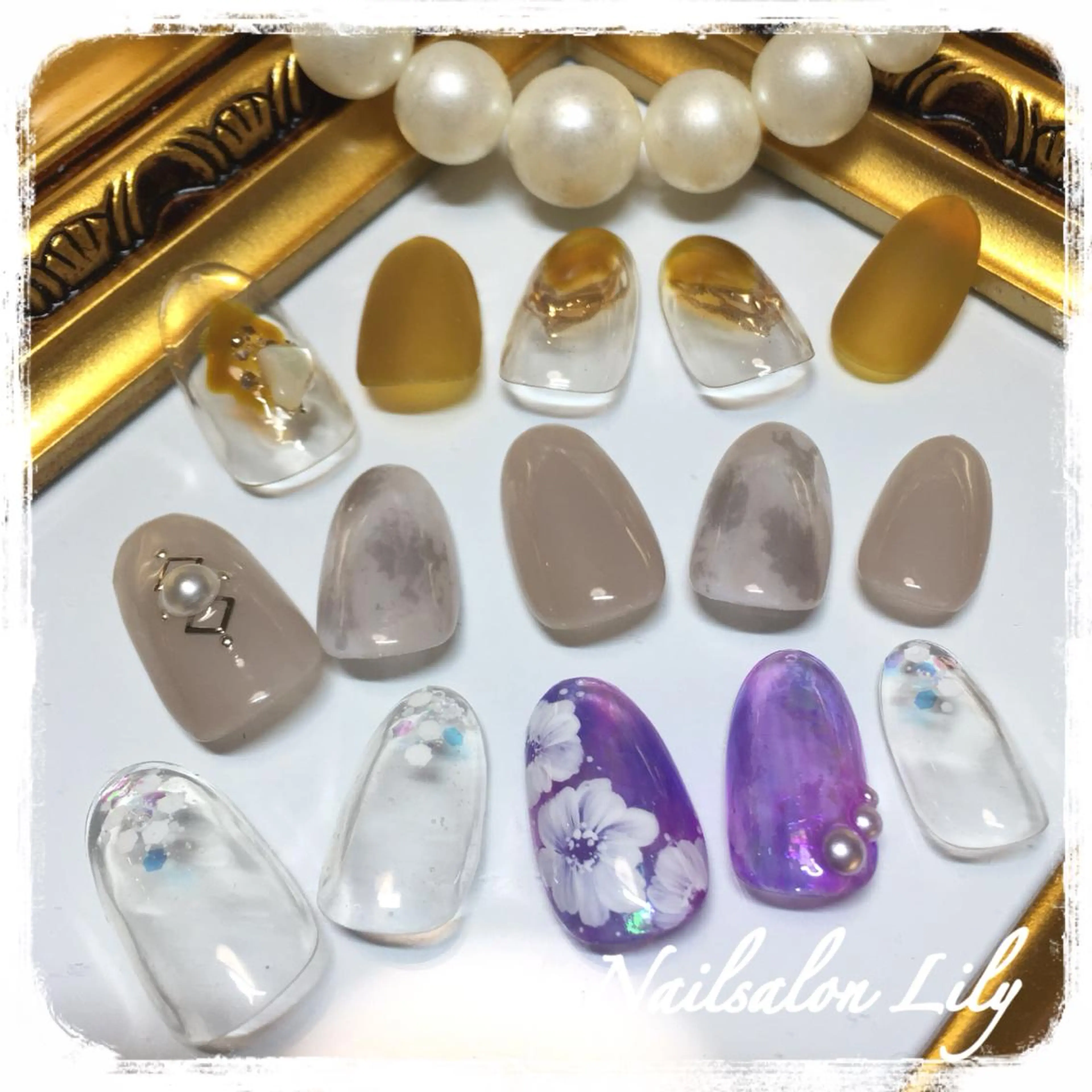 ネイル シンプルネイル Nailsalon Lilyのネイルデザイン