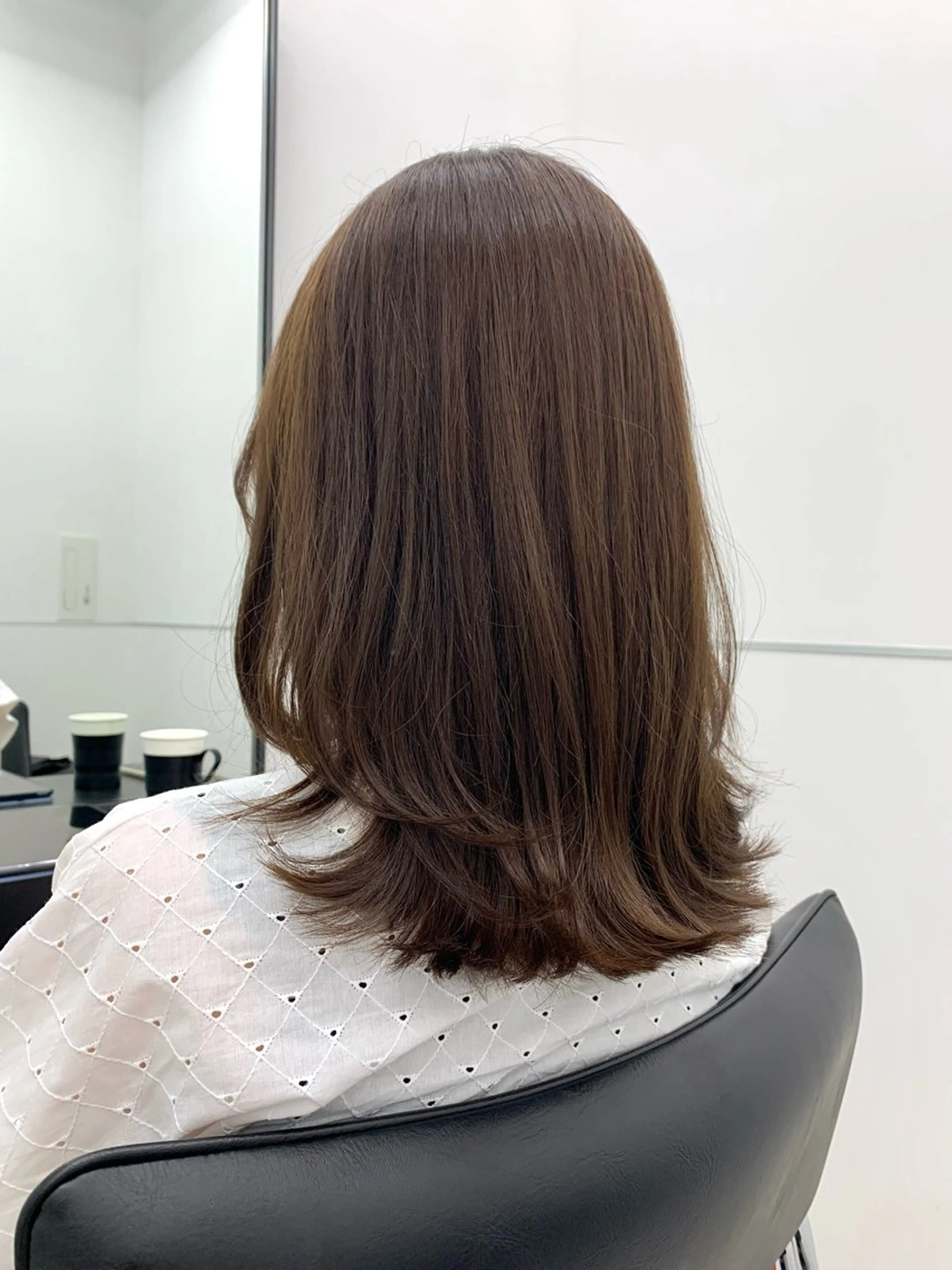 セミロング カラー 本格ヘッドスパ🌿 ×ヘア　佐藤のヘアスタイル