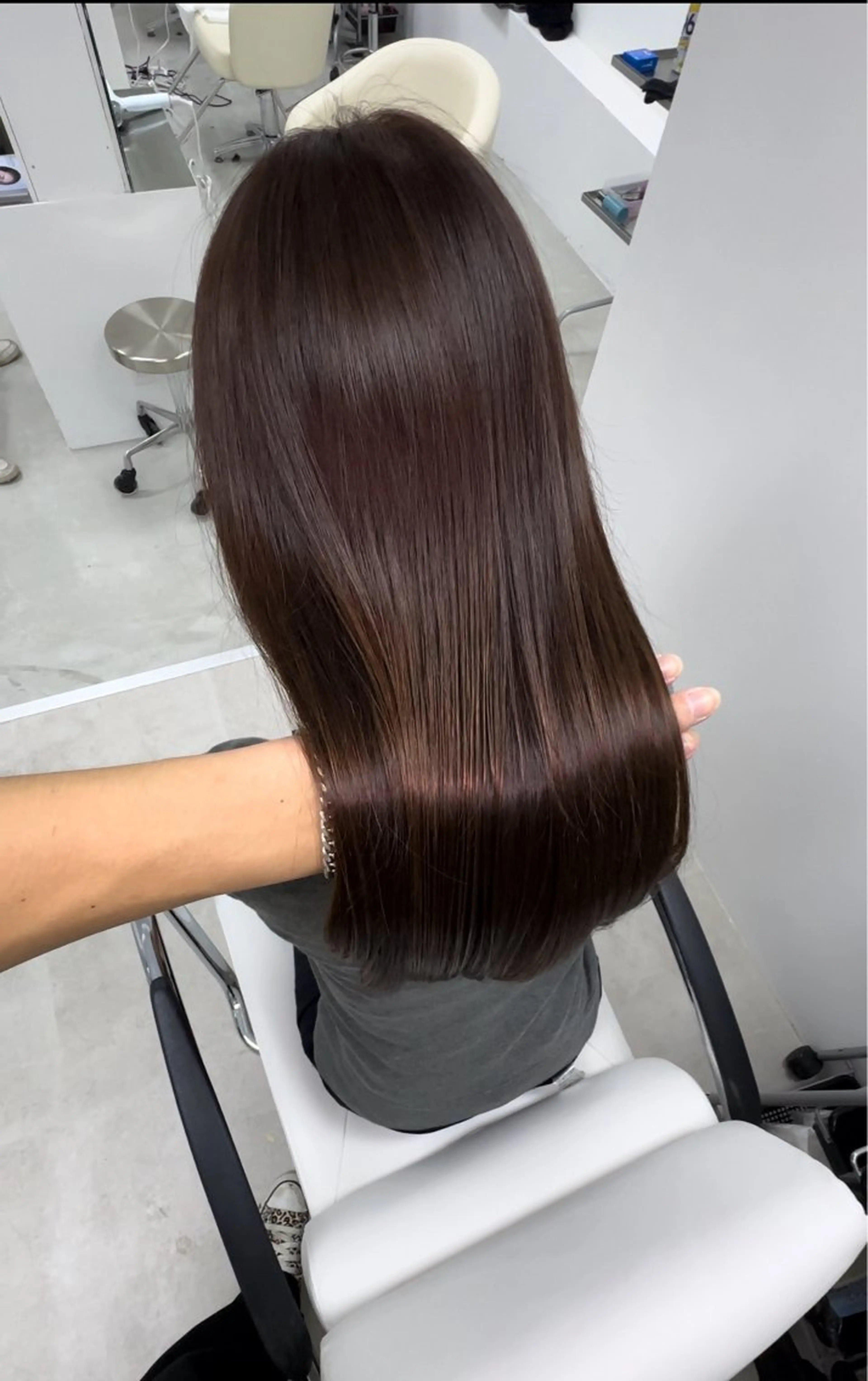 セミロング カラー パーマ ヘアアレンジ メンズ 🍀髪質改善 ケアカラーrootsのヘアスタイル