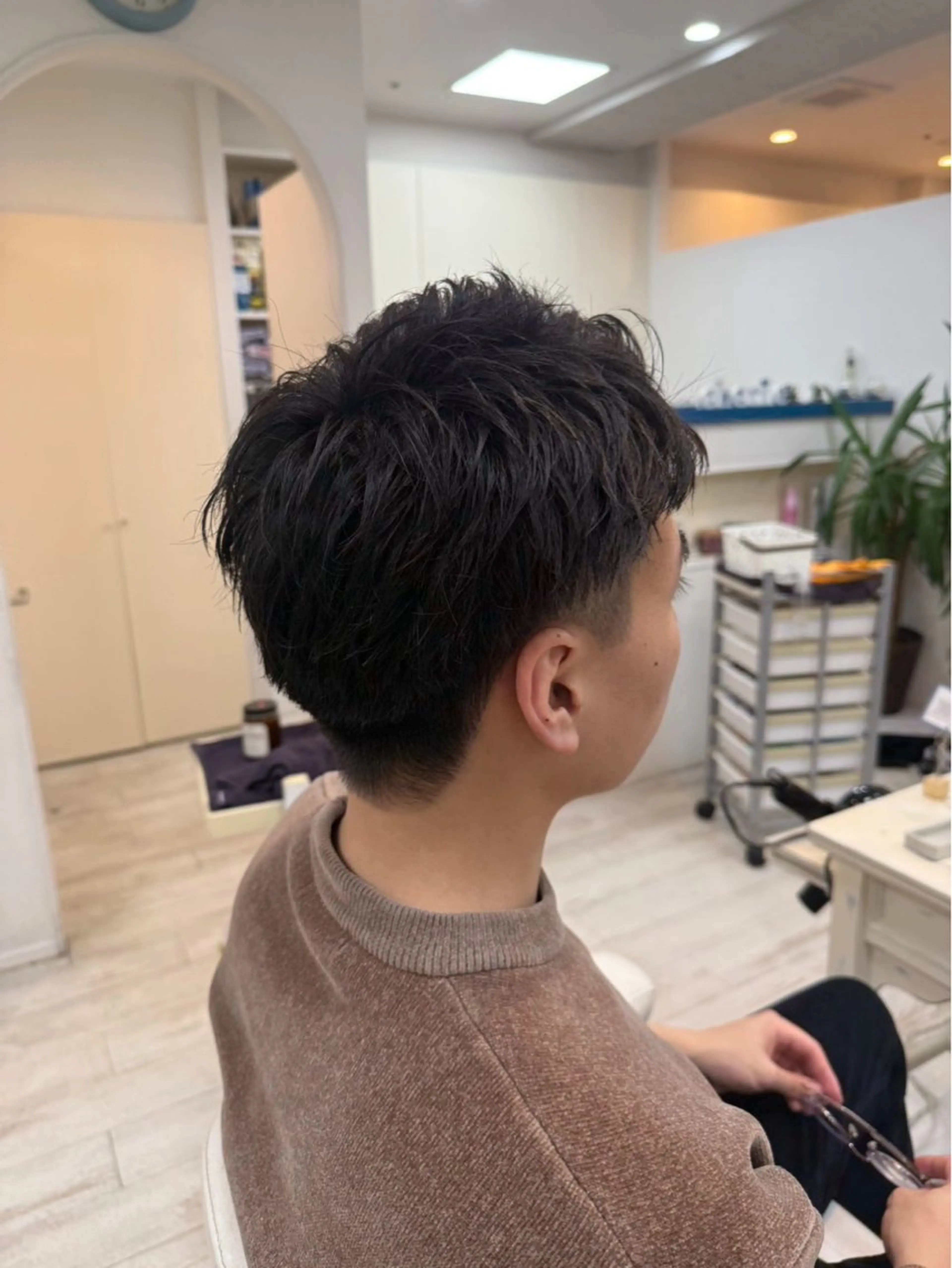 ショート 岡崎 嶺のヘアスタイル