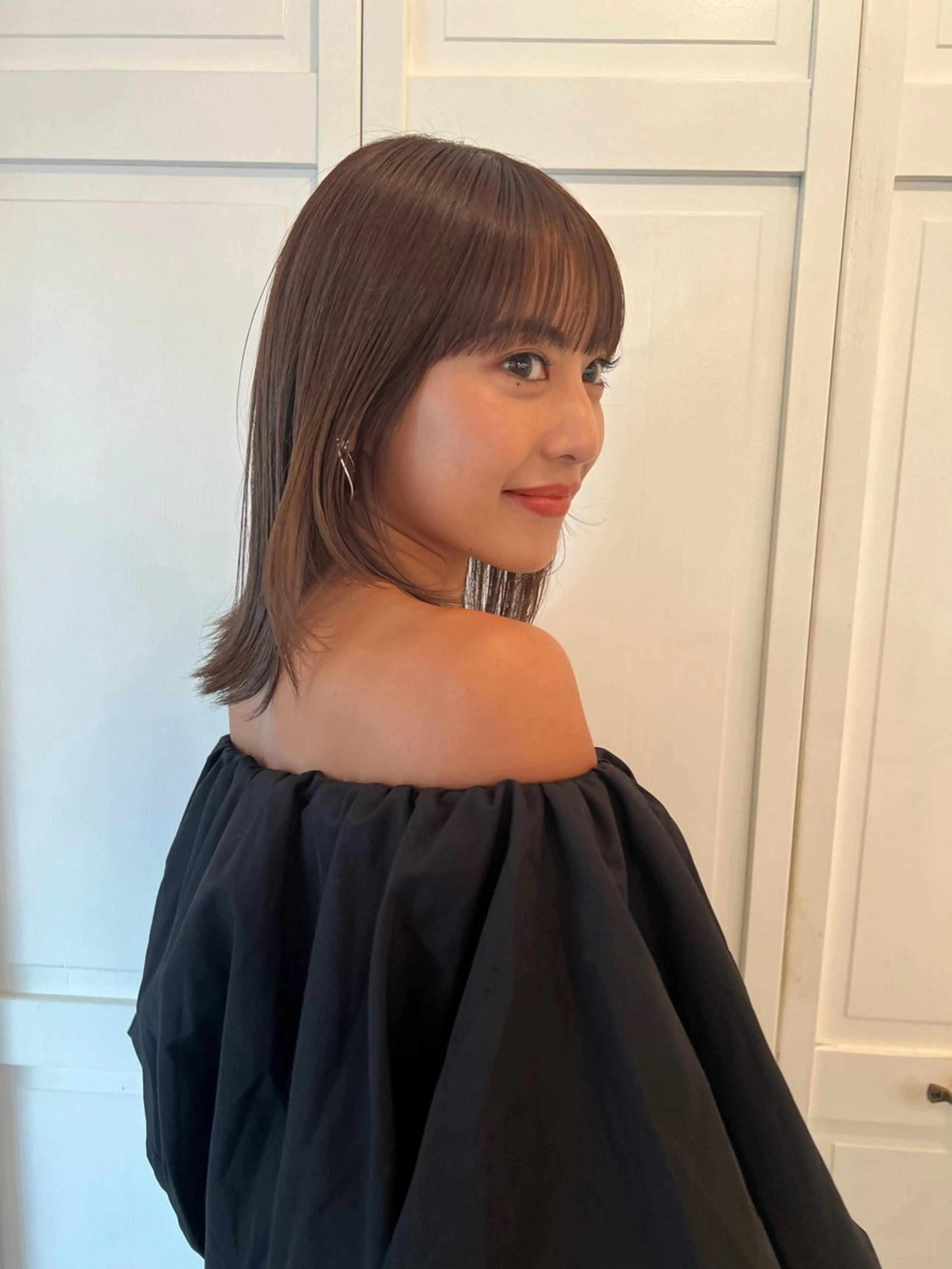 カラー カット ヘアカラー ブリーチカラー🎀 韓国風/寺門美優のヘアスタイル