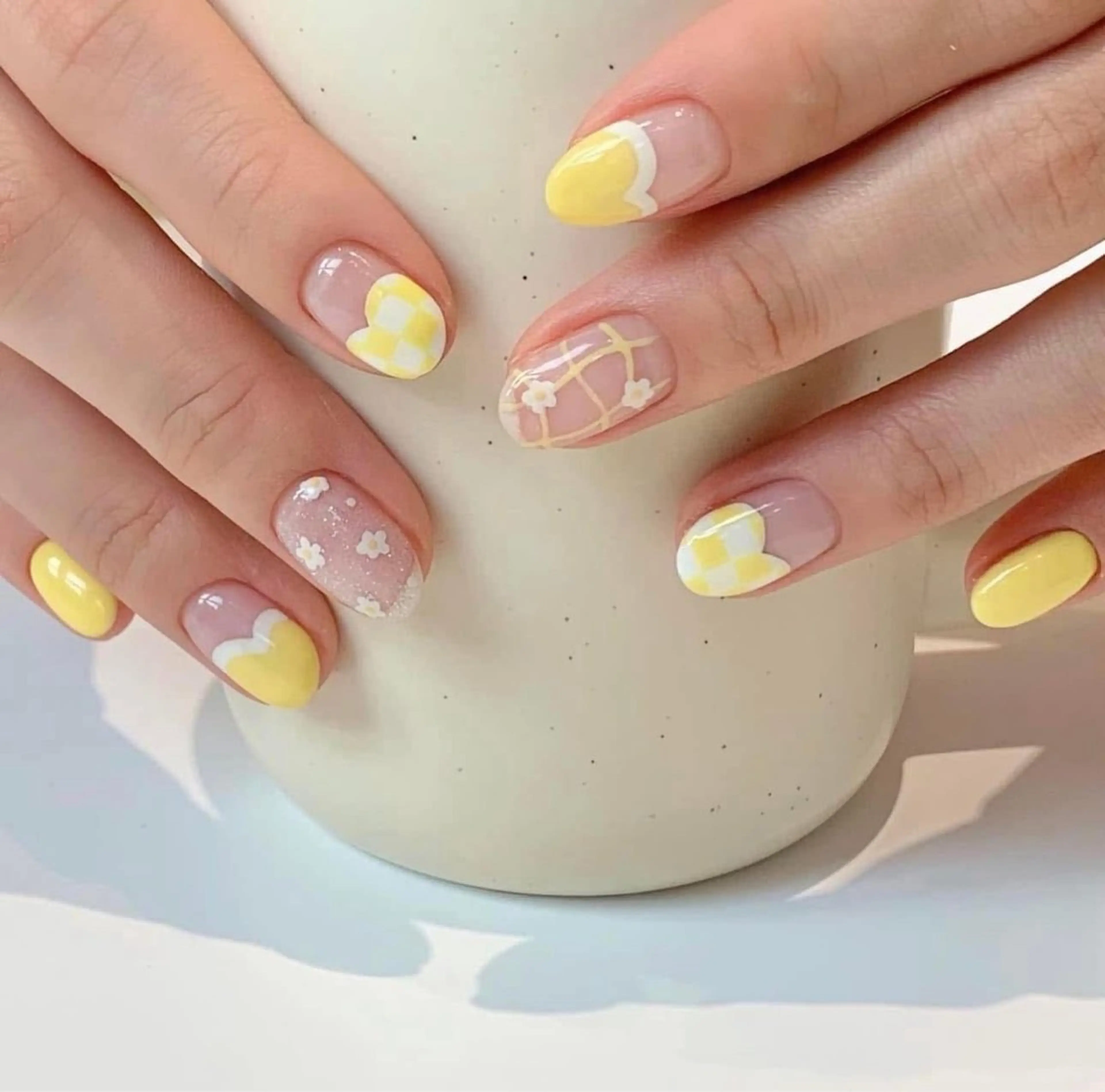 ネイル アートネイル 成人式 ジェルネイル ニュアンスネイル ネイルチップ Kora Nailのネイルデザイン
