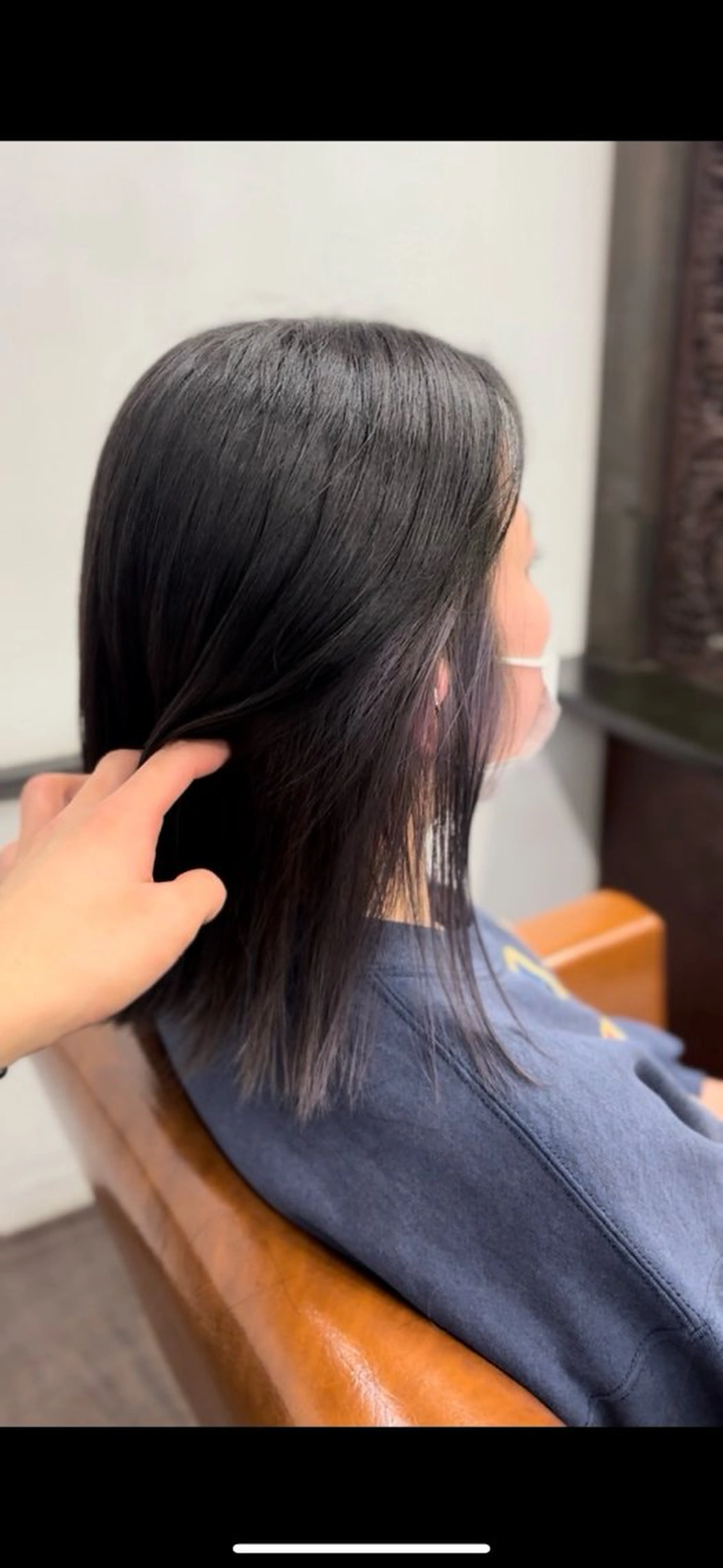 ミディアム カラー パープルカラー ヘアカラー トリートメント chouchou所属・本間友也/透明感 /ハイトーンのヘアスタイル