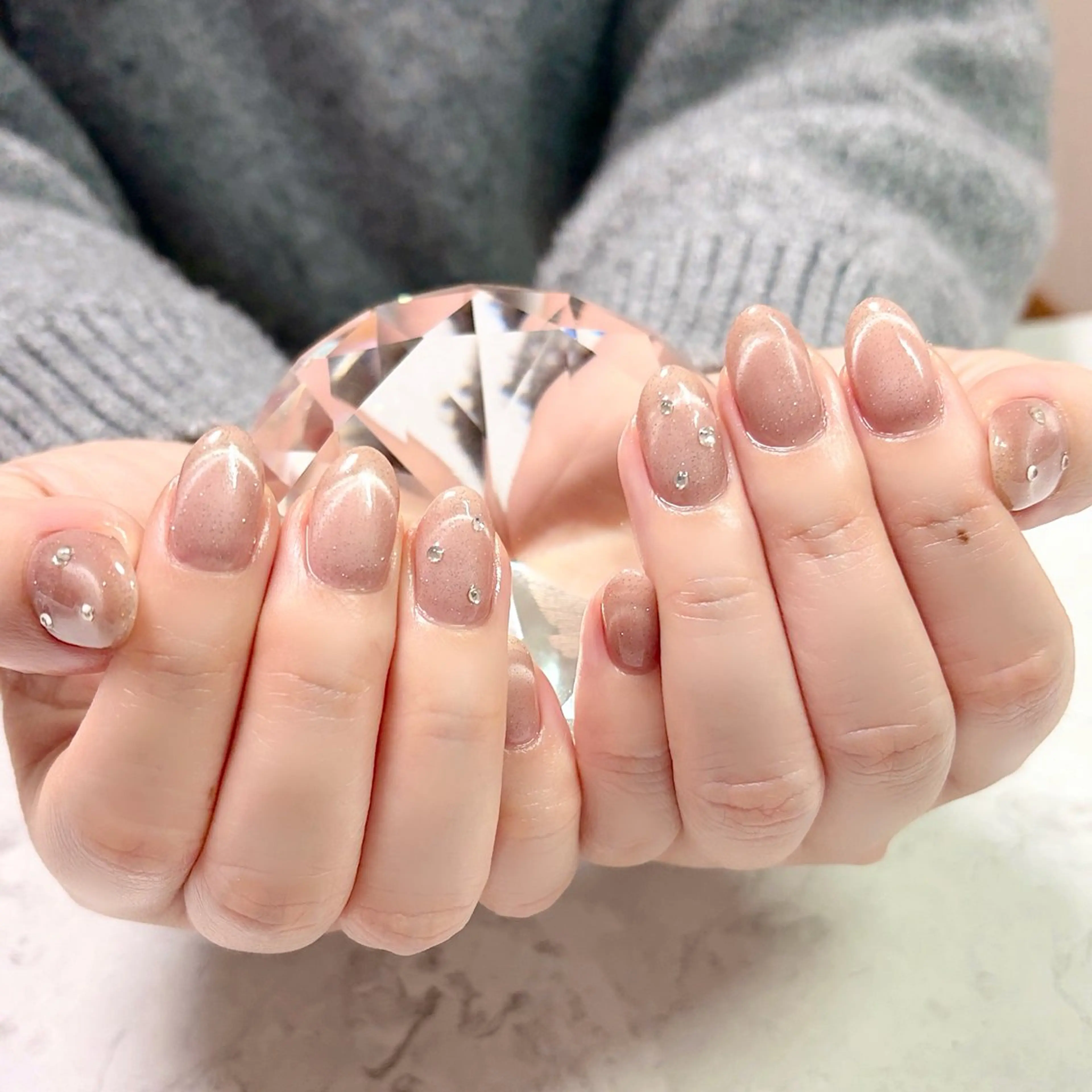 ネイル シンプルネイル private salon Reiのネイルデザイン