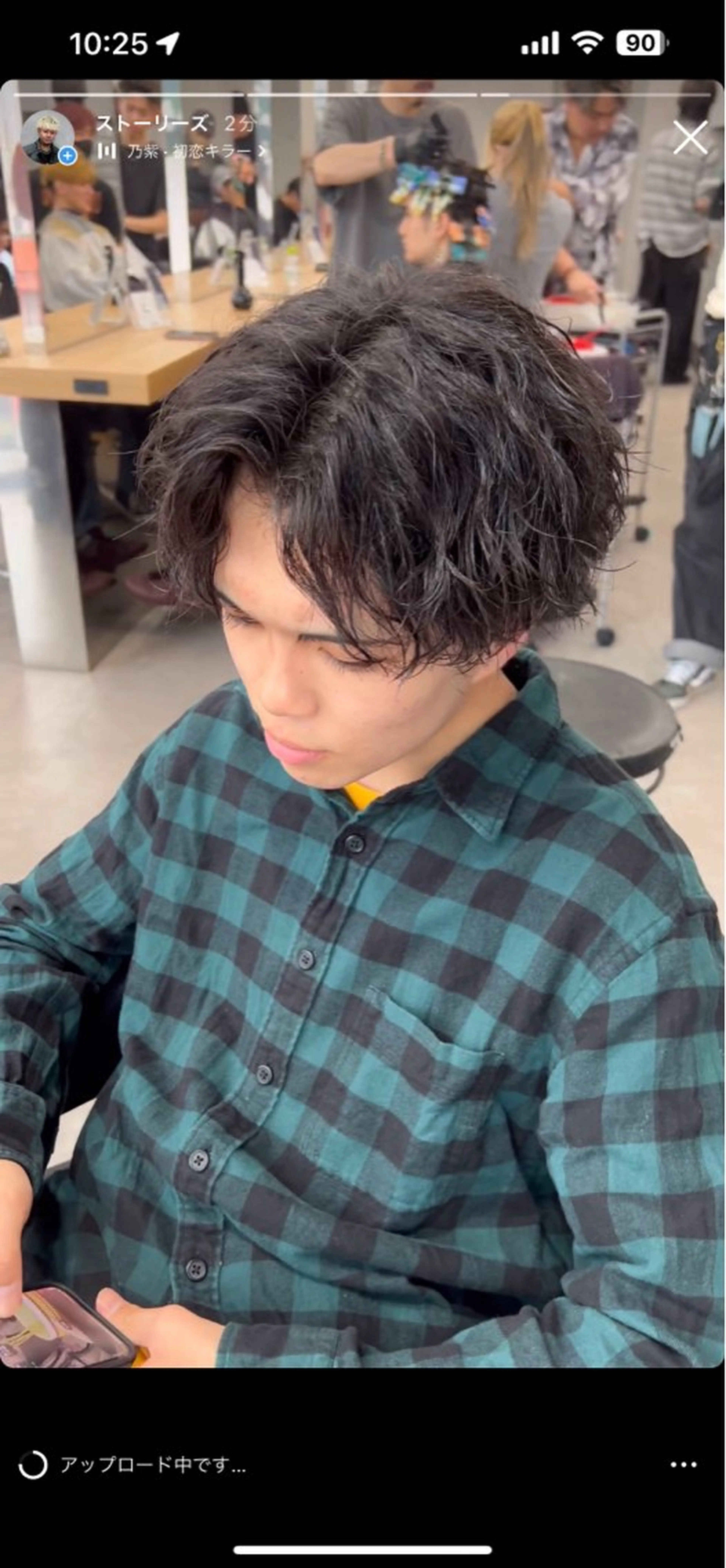 パーマ メンズ 新世代パーマ⚡️ の達人トモ⚡️のヘアスタイル