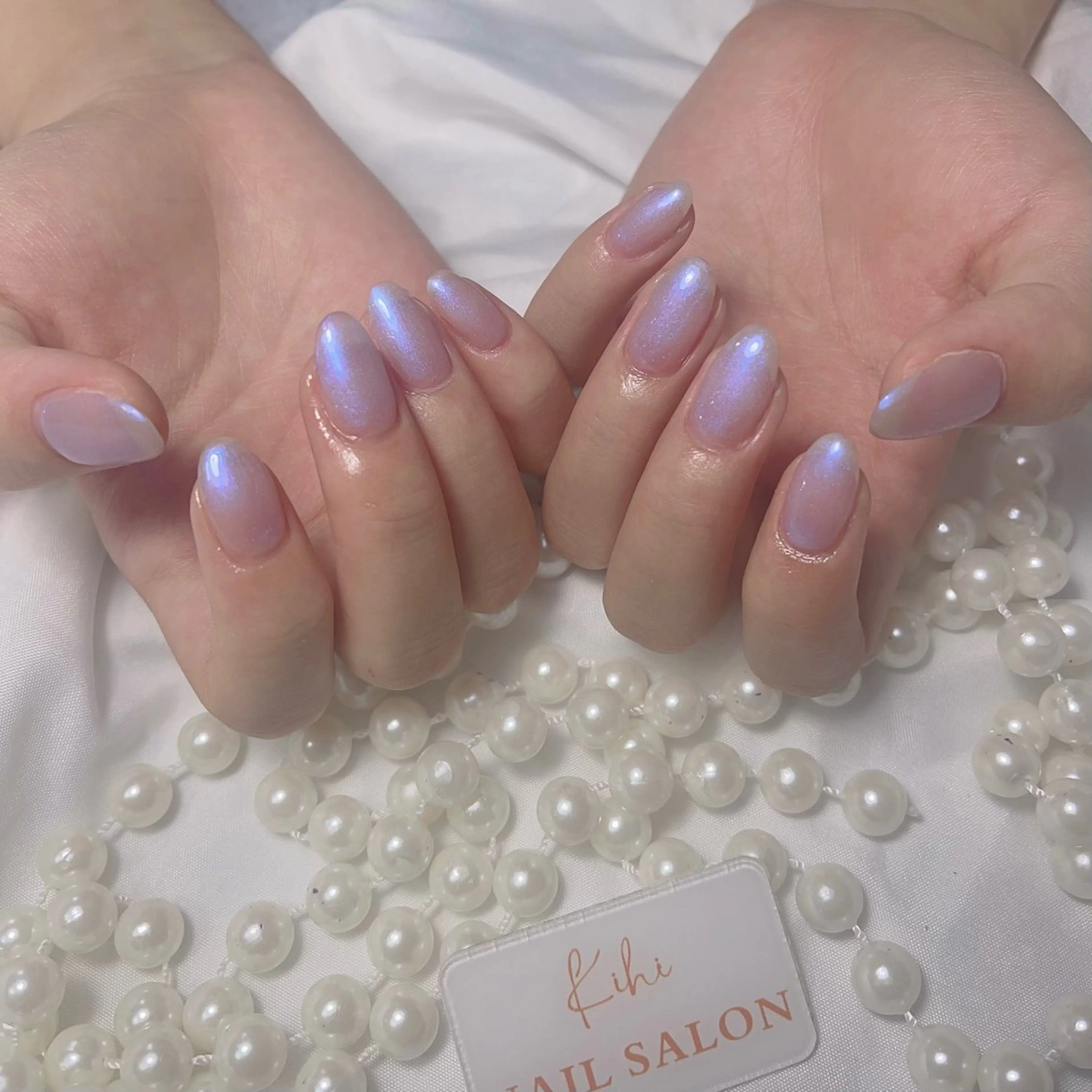 ネイル アートネイル フレンチネイル ジェルネイル グラデーション 韓国ネイル ハンドネイル 💕鈴木ユリ パラジェル/オフ無料のネイルデザイン