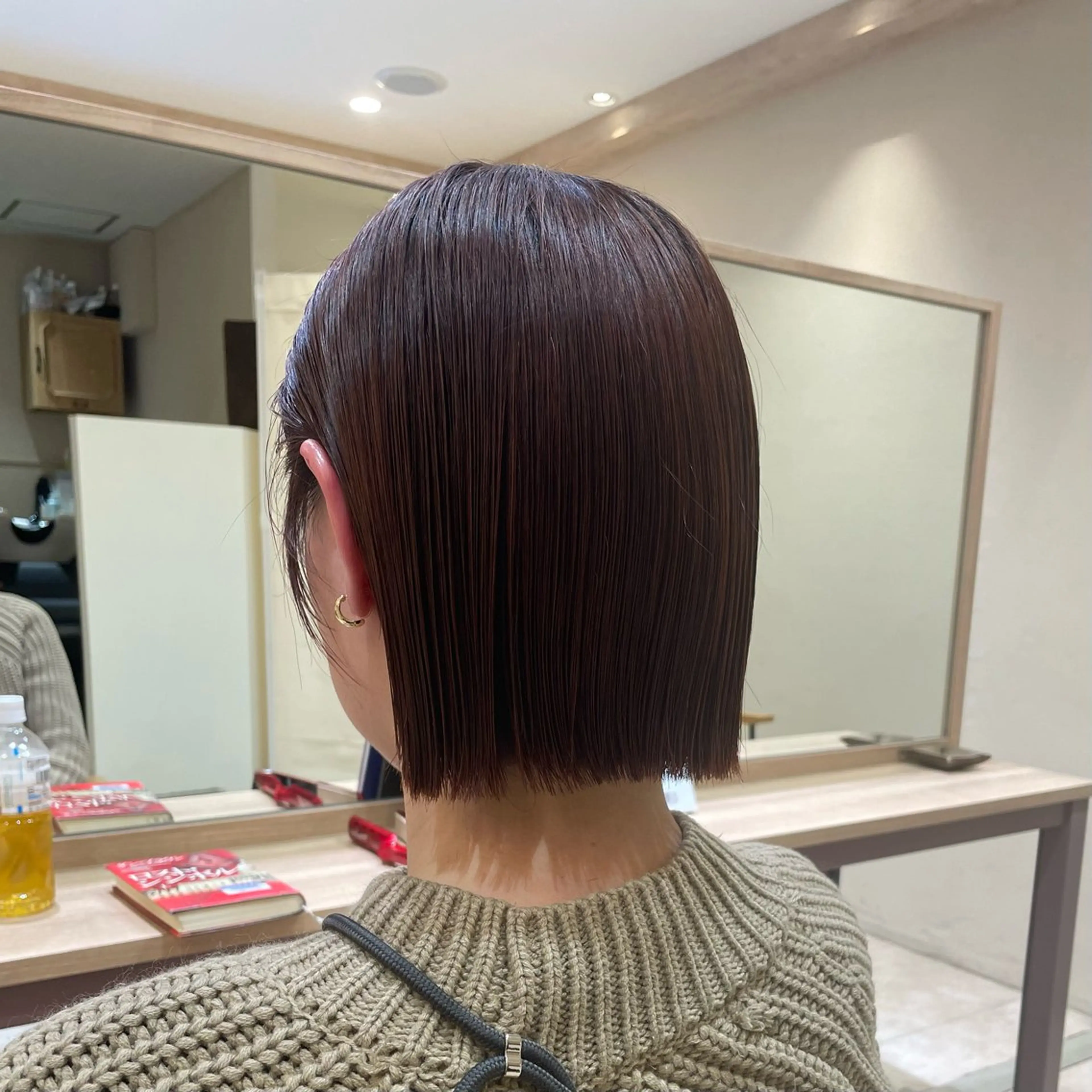 ショート カラー ボブ blanc hair eyelash所属・髪質改善 BlancHairのヘアスタイル