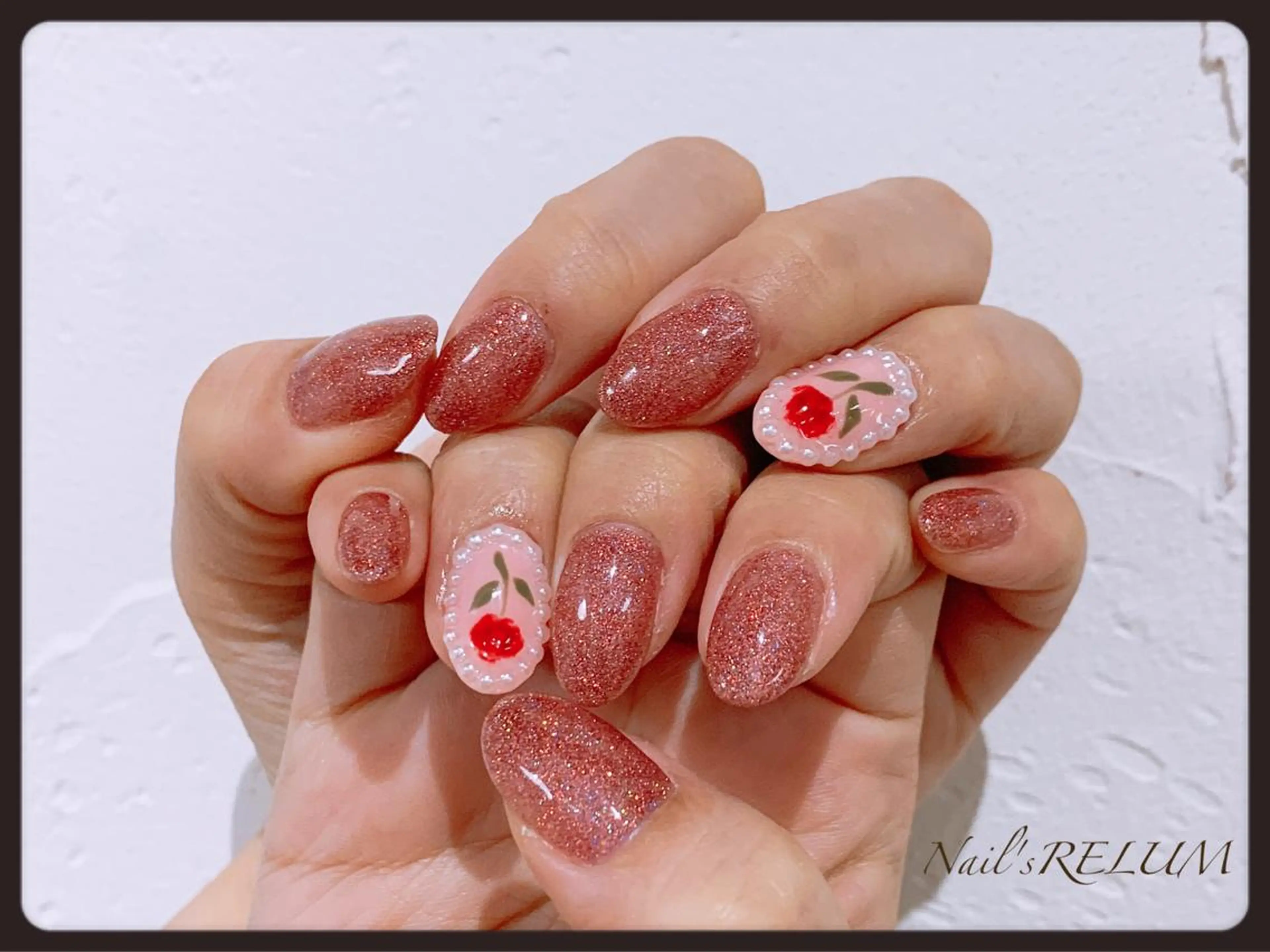 ネイル 持ち込み ハンドネイル THECOLORS所属・近貞 莉奈のネイルデザイン