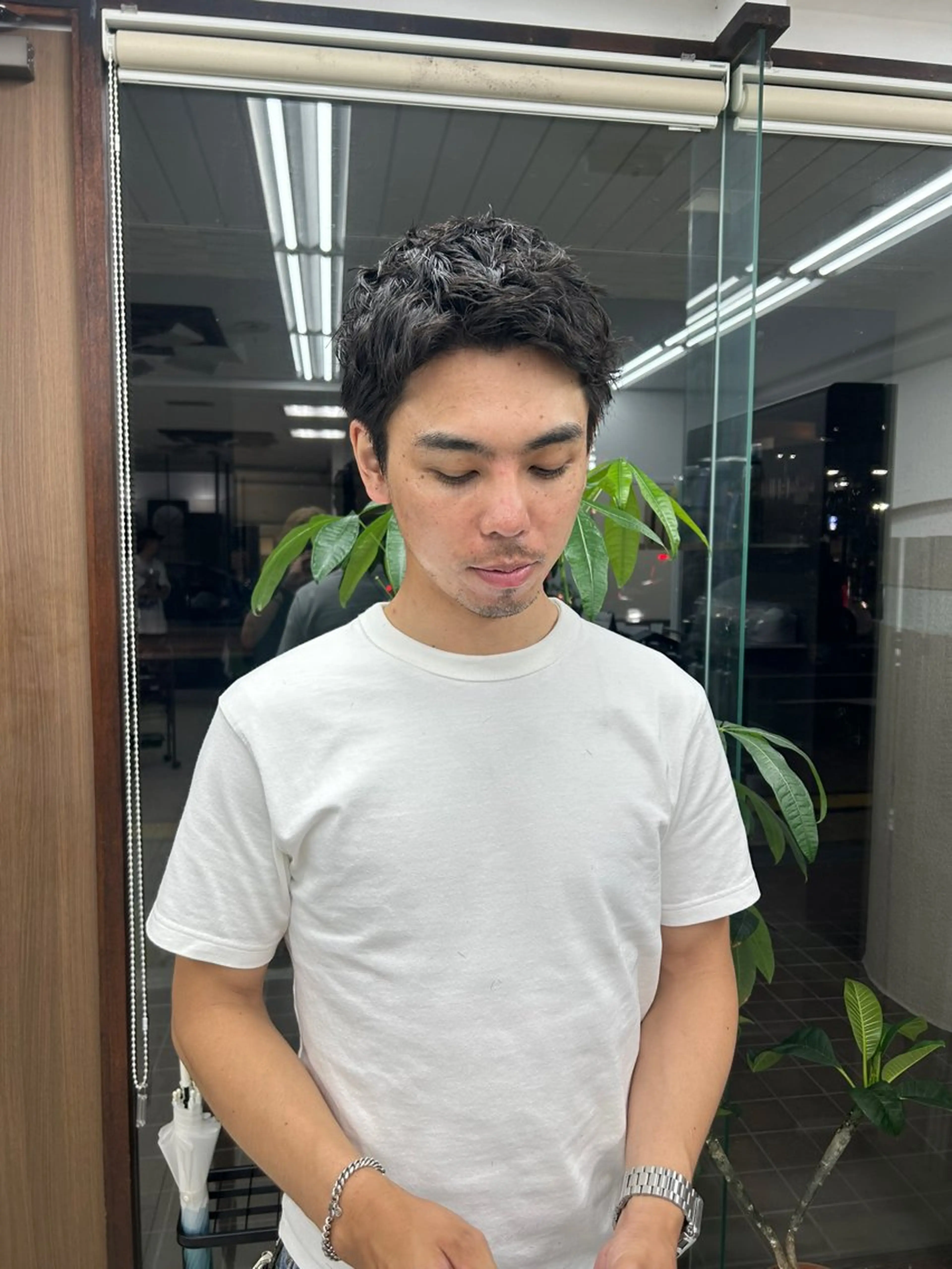 ショート パーマ メンズ メンズパーマ スパイキーショート ショートヘア メンズパーマの達人 / タカシマダイスケのヘアスタイル